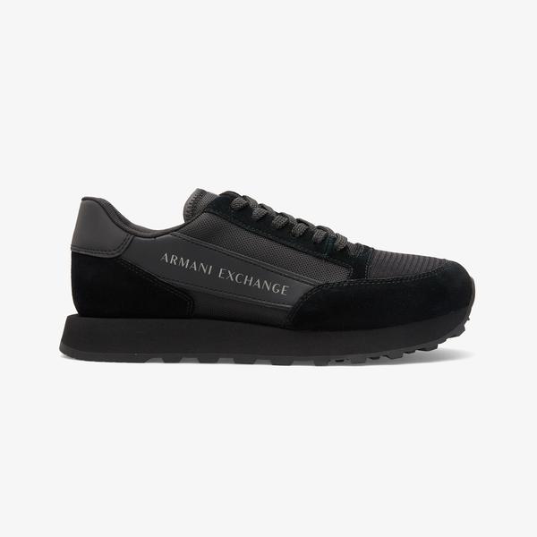 Armani Exchange Erkek Siyah Sneaker