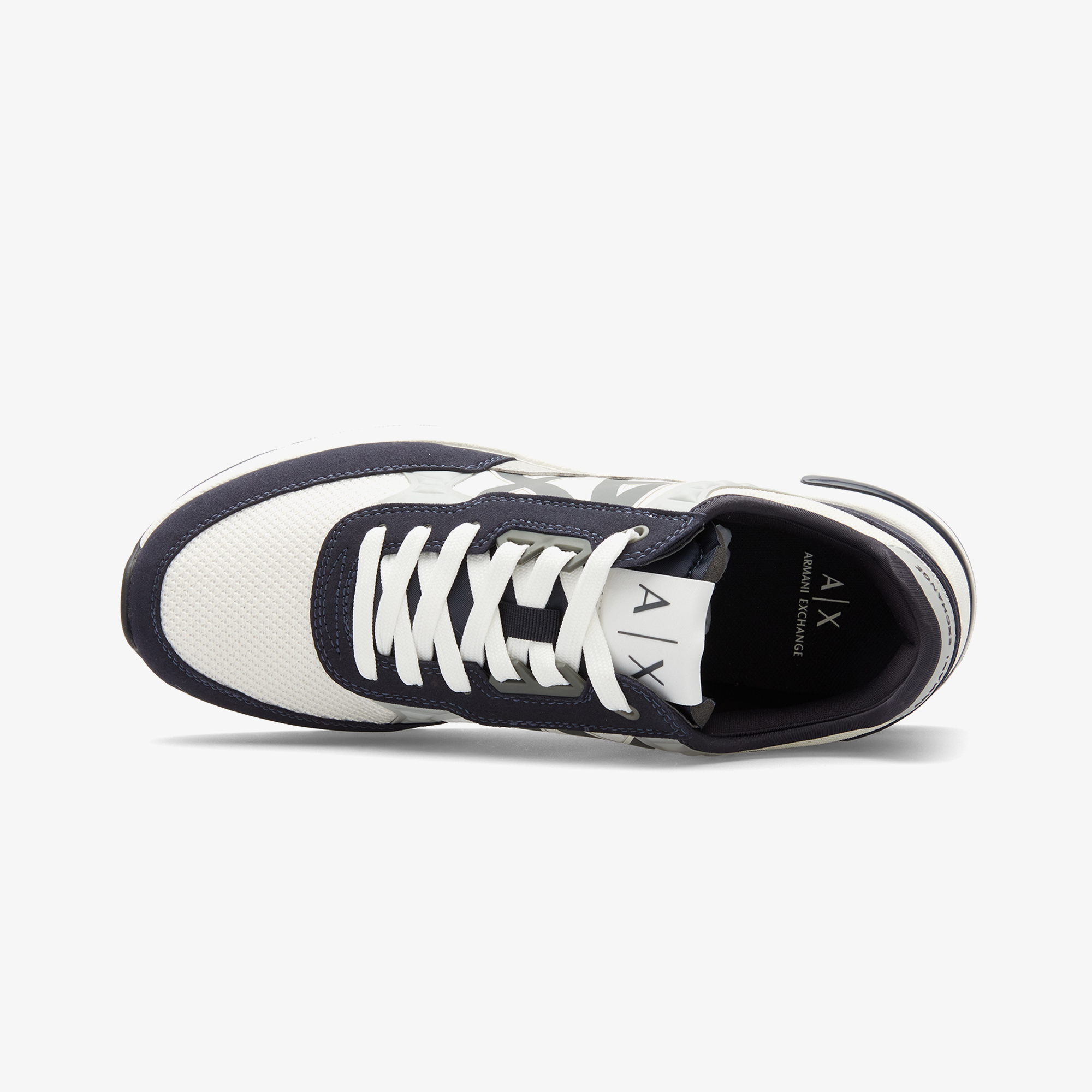 Armani Exchange Erkek Lacivert / Beyaz Sneaker