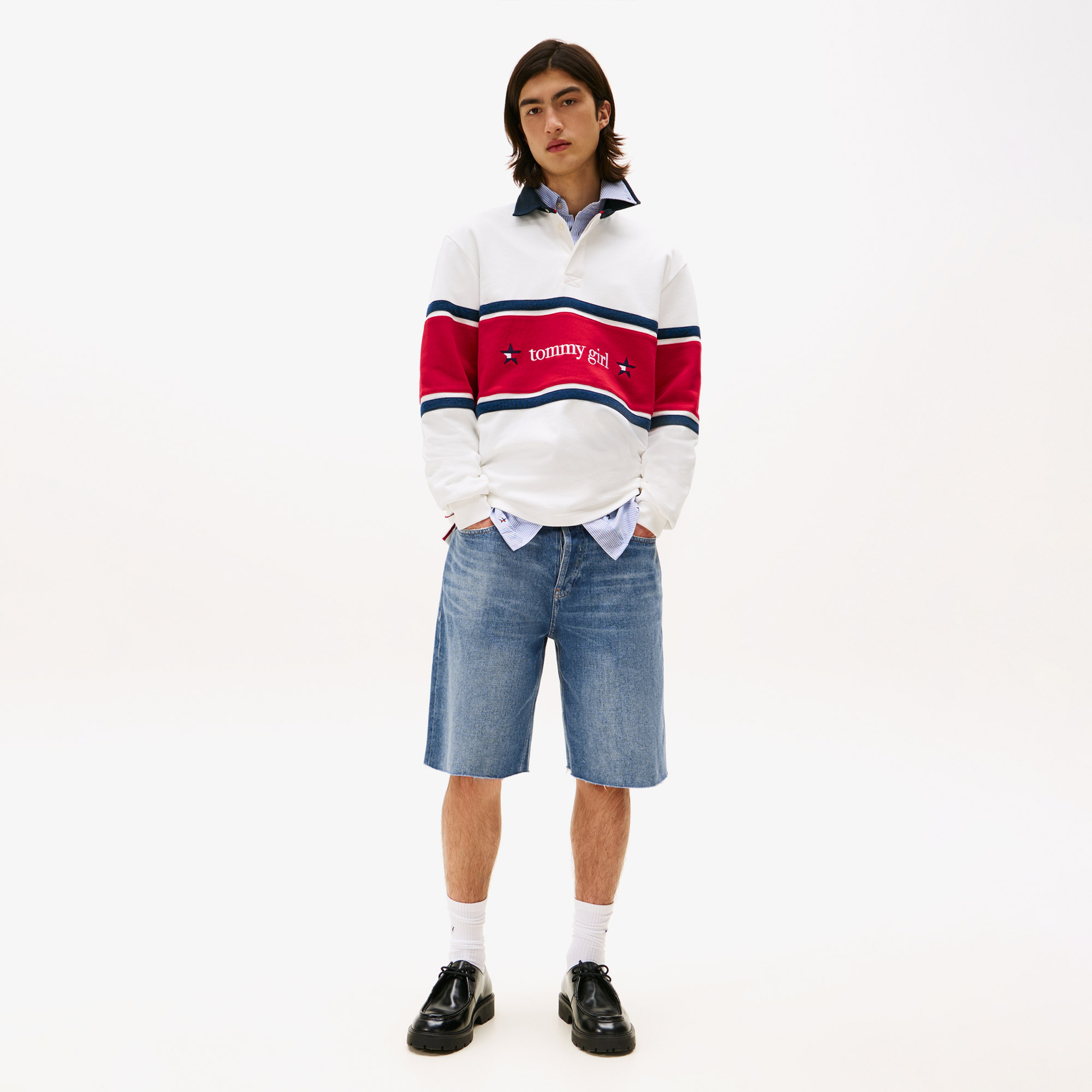 Tommy Hilfiger Denim Kadın Mavi 5 Cepli Şort