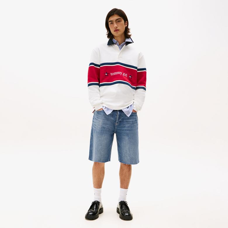 Tommy Hilfiger Denim Kadın Mavi 5 Cepli Şort