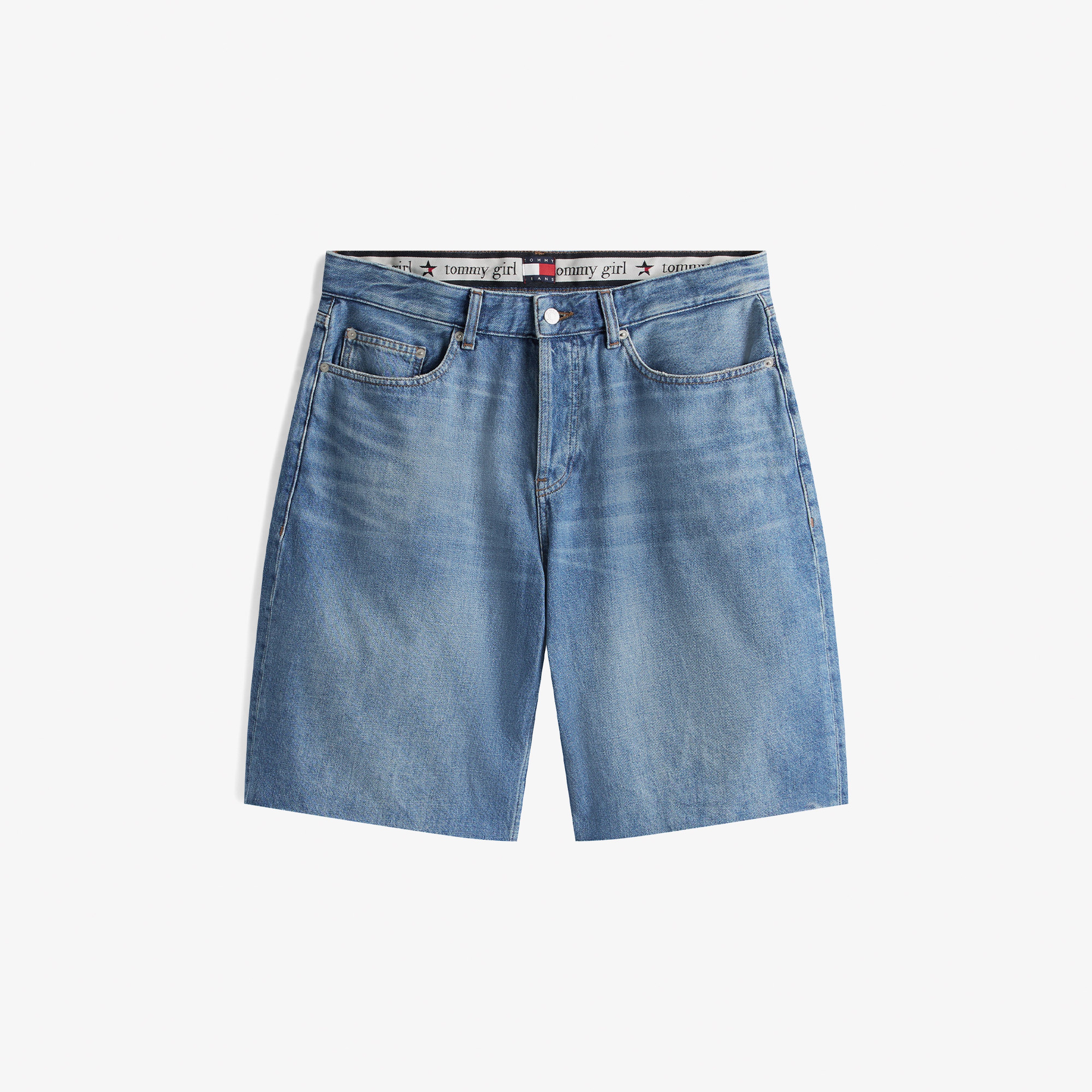 Tommy Hilfiger Denim Kadın Mavi 5 Cepli Şort