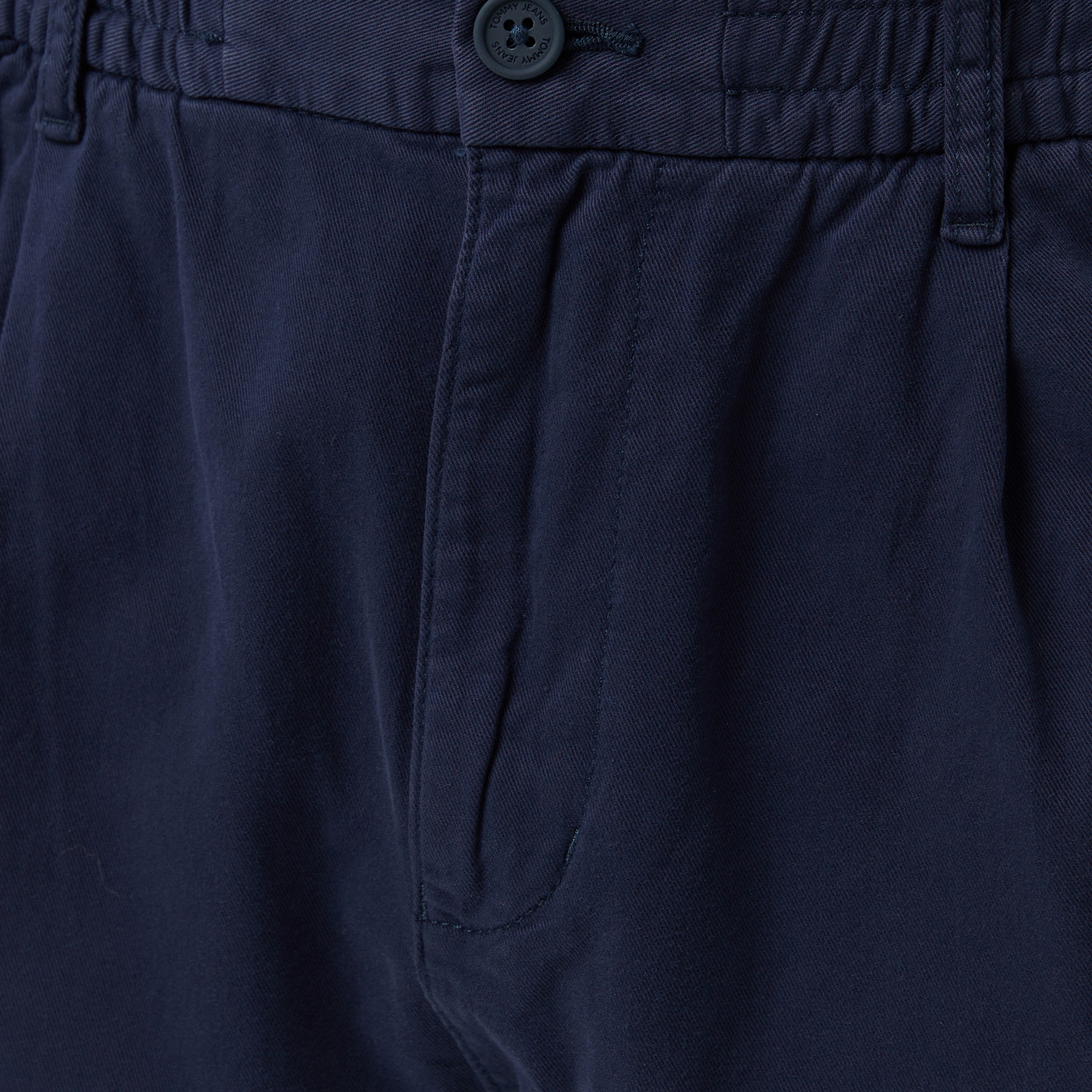 Tommy Hilfiger İsaac Light Cotton Erkek Mavi Pantolon