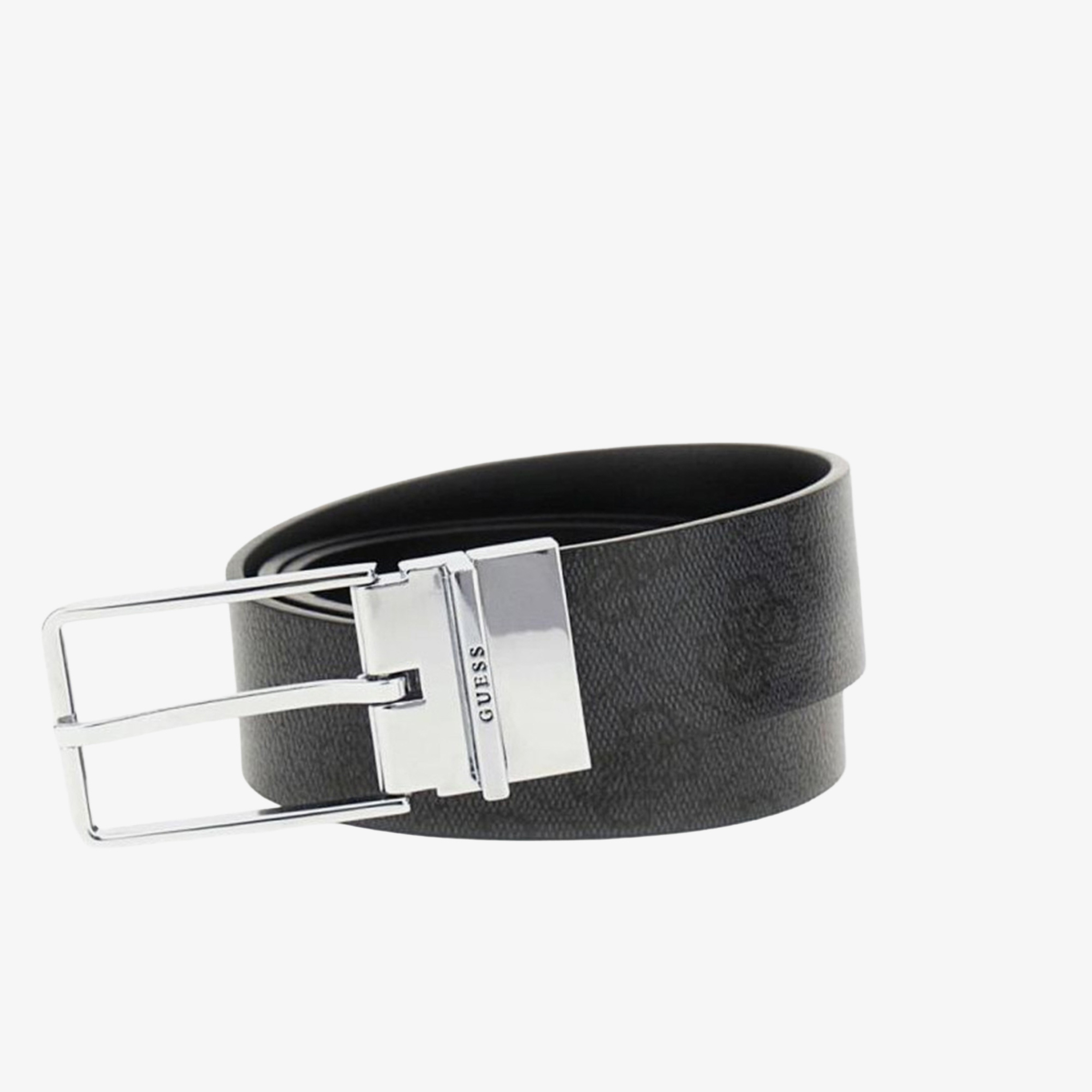 Guess Agueda Çift Taraflı Erkek Siyah Kemer