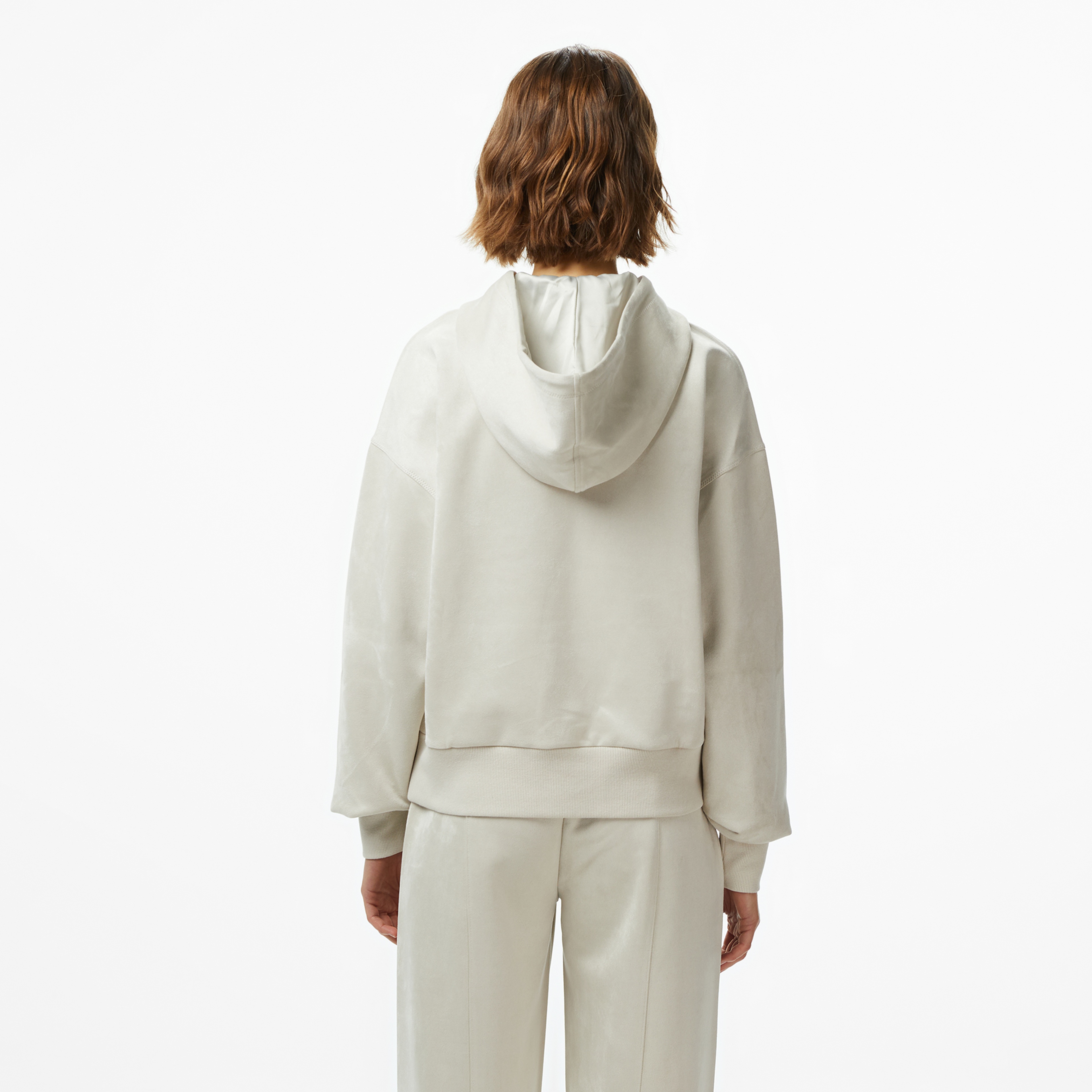 Guess Tailoring Tailored Fit Scuba Kadın Krem Eşofman Altı