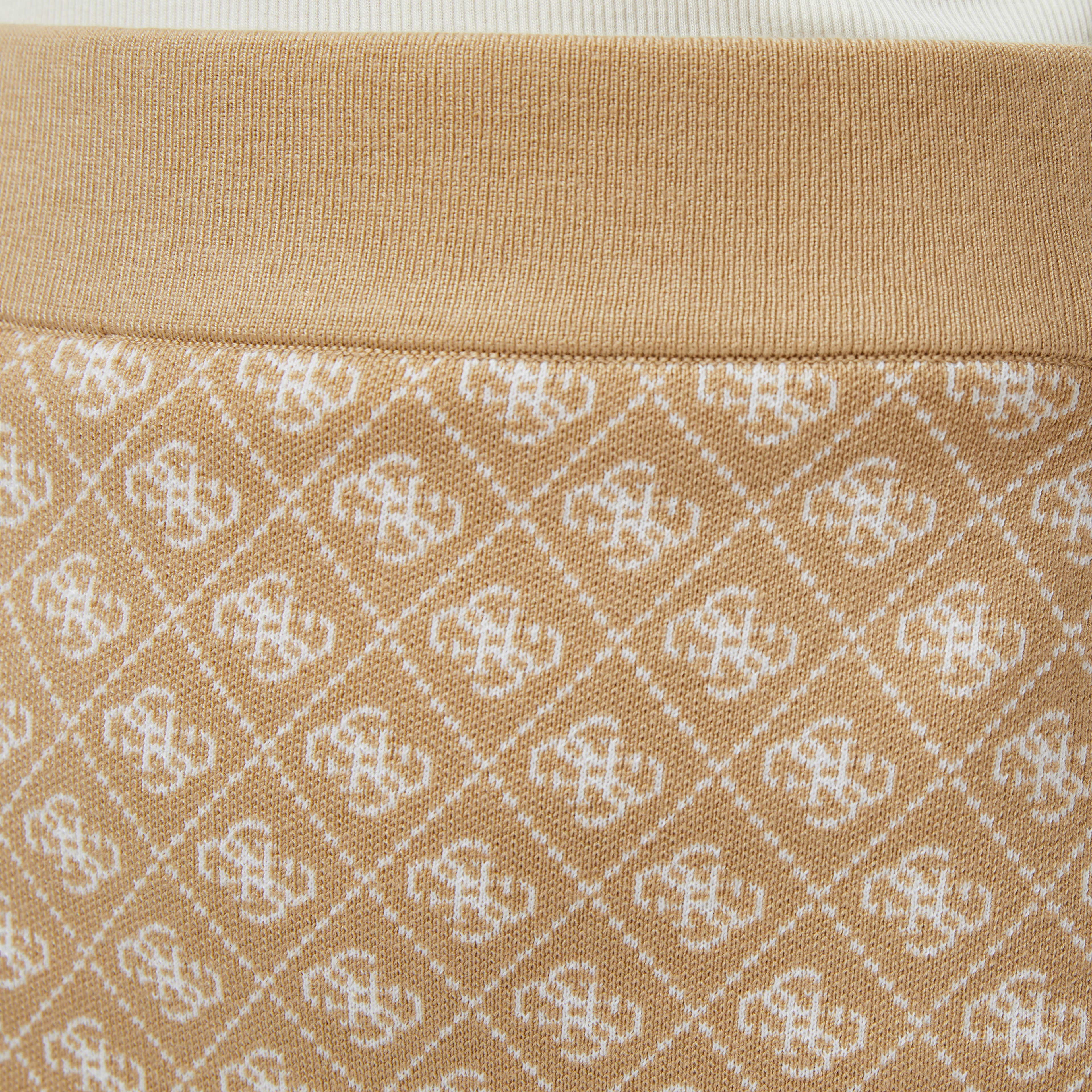 Guess Aubrey A Kesim Yün Karışımlı Kadın Renkli Etek