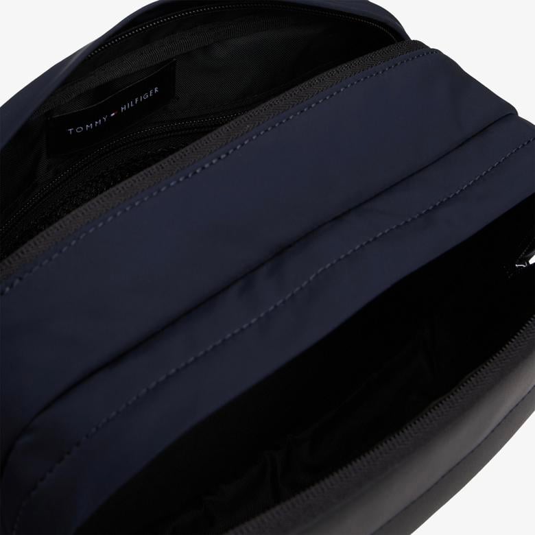 Tommy Hilfiger Nylon Erkek Mavi Tıraş Çantası