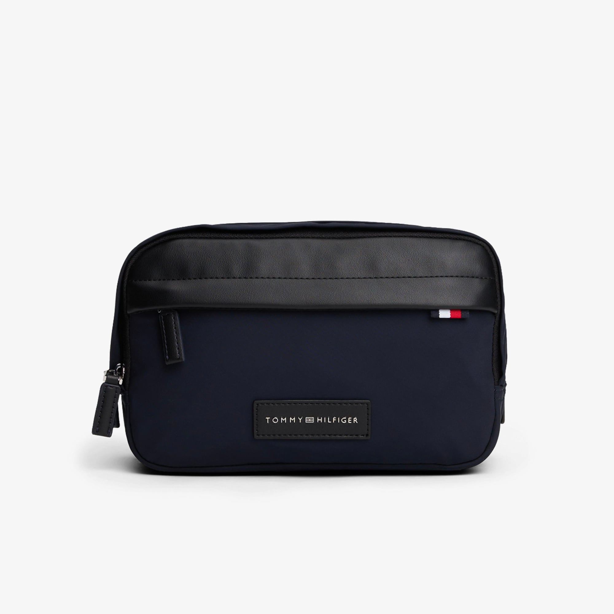 Tommy Hilfiger Nylon Erkek Mavi Tıraş Çantası