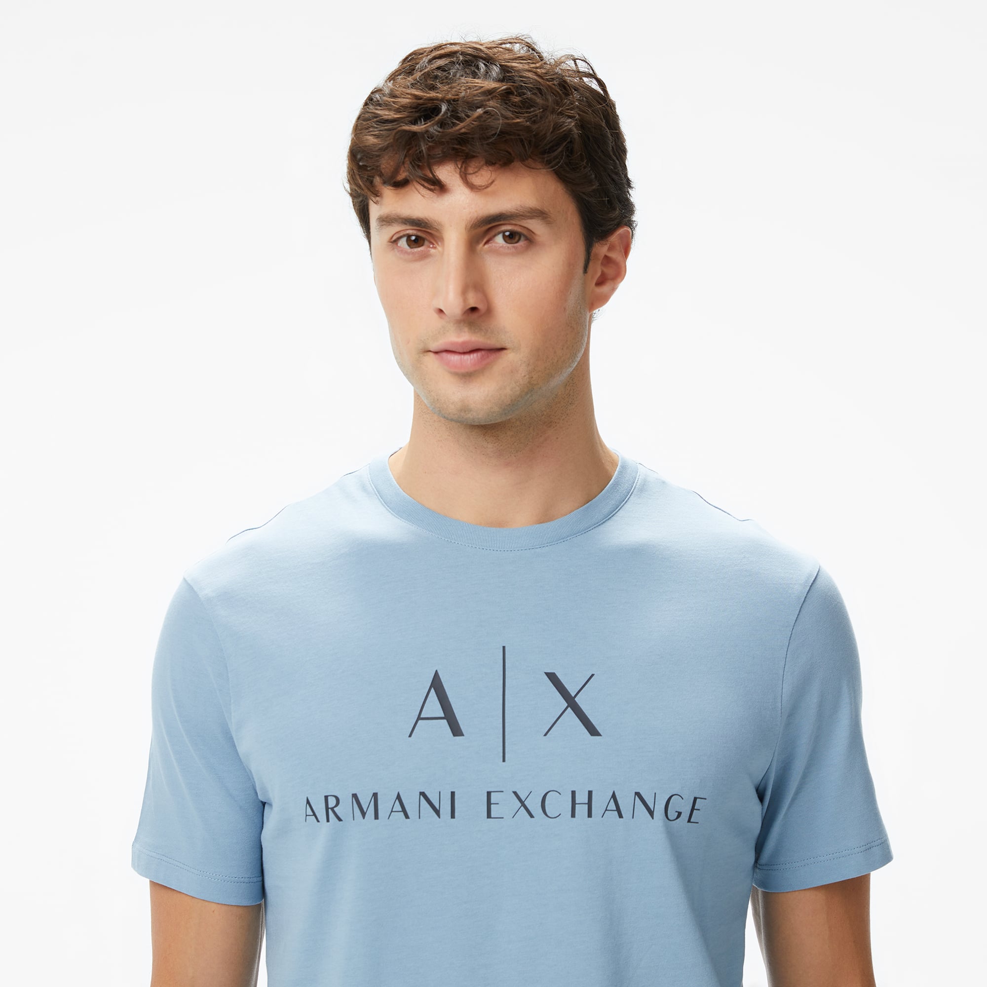 Armani Exchange Erkek Denim T-Shirt