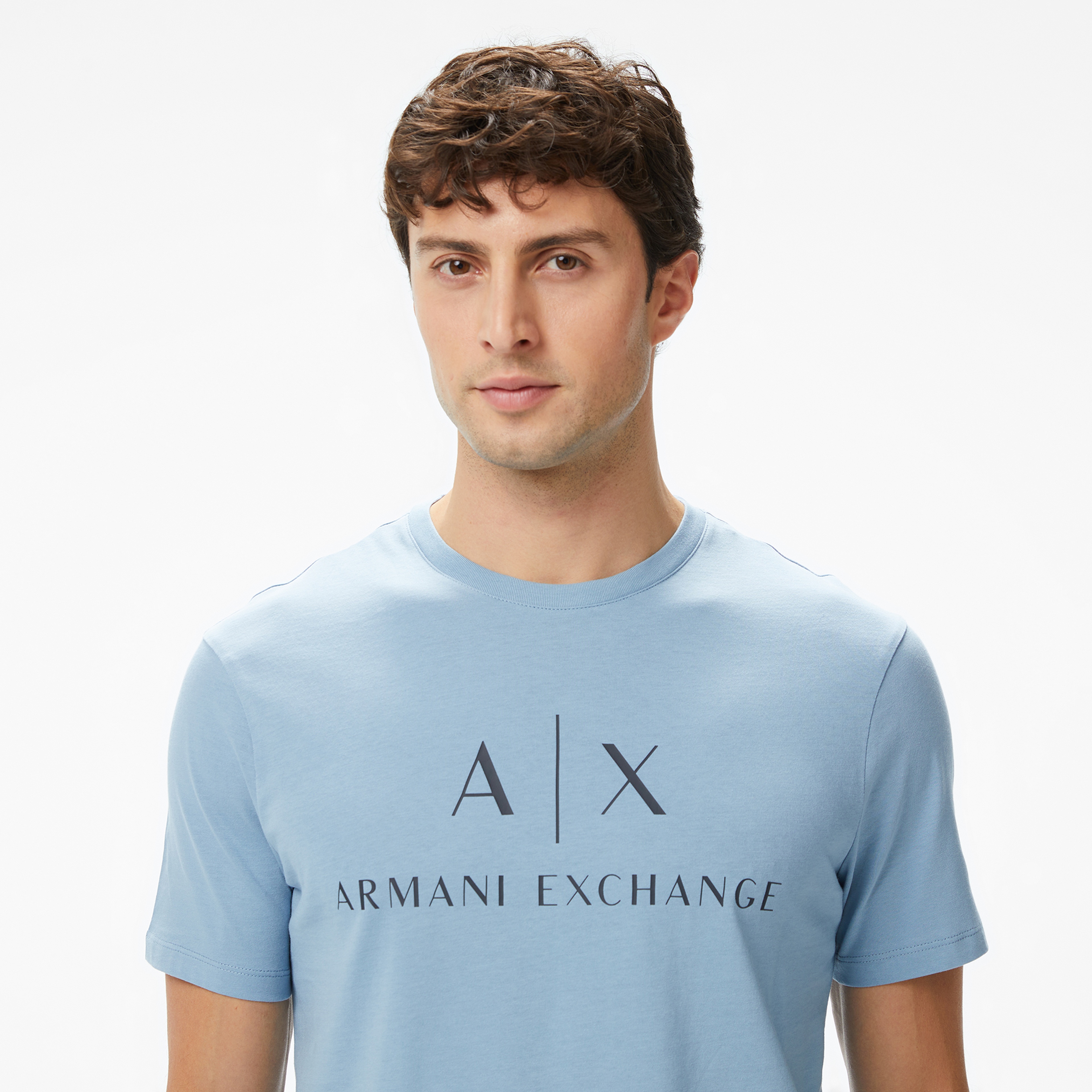 Armani Exchange Erkek Denim T-Shirt