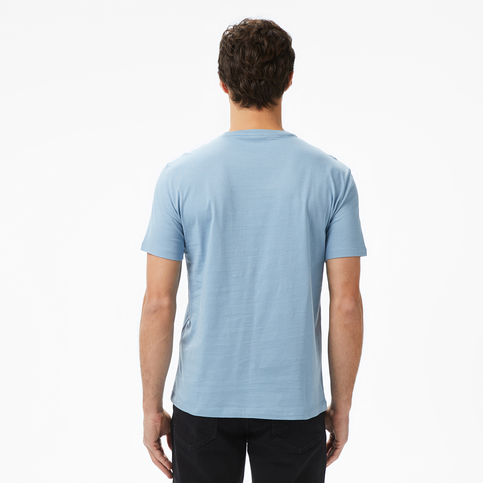 Armani Exchange Erkek Lacivert Bisiklet Yaka T-ShirtM8NZTCJZ8H4Z