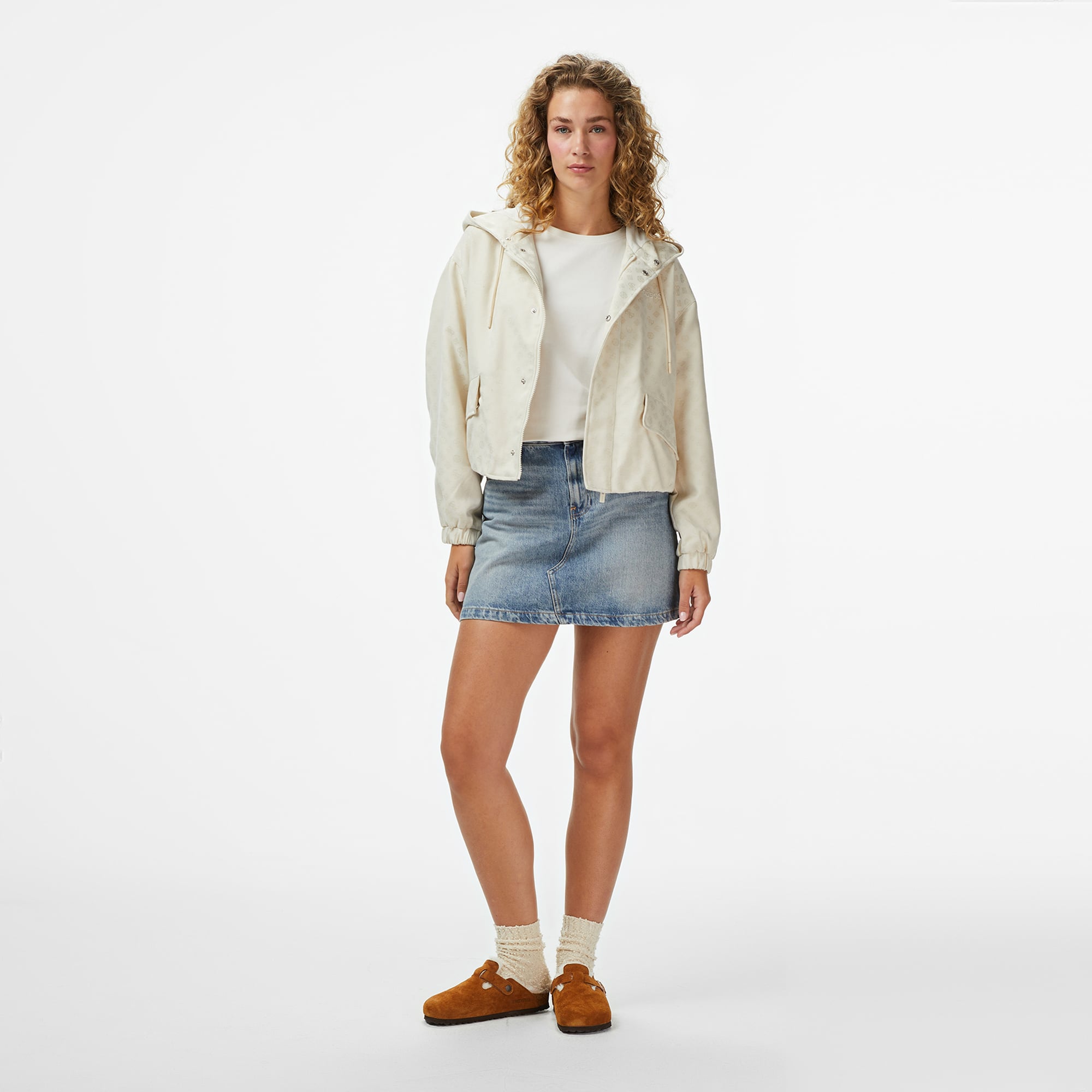 Guess Peony Kadın Renkli Ceket