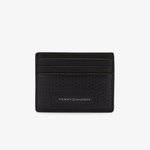 Tommy Hilfiger Woven Texture Erkek Siyah Kartlık