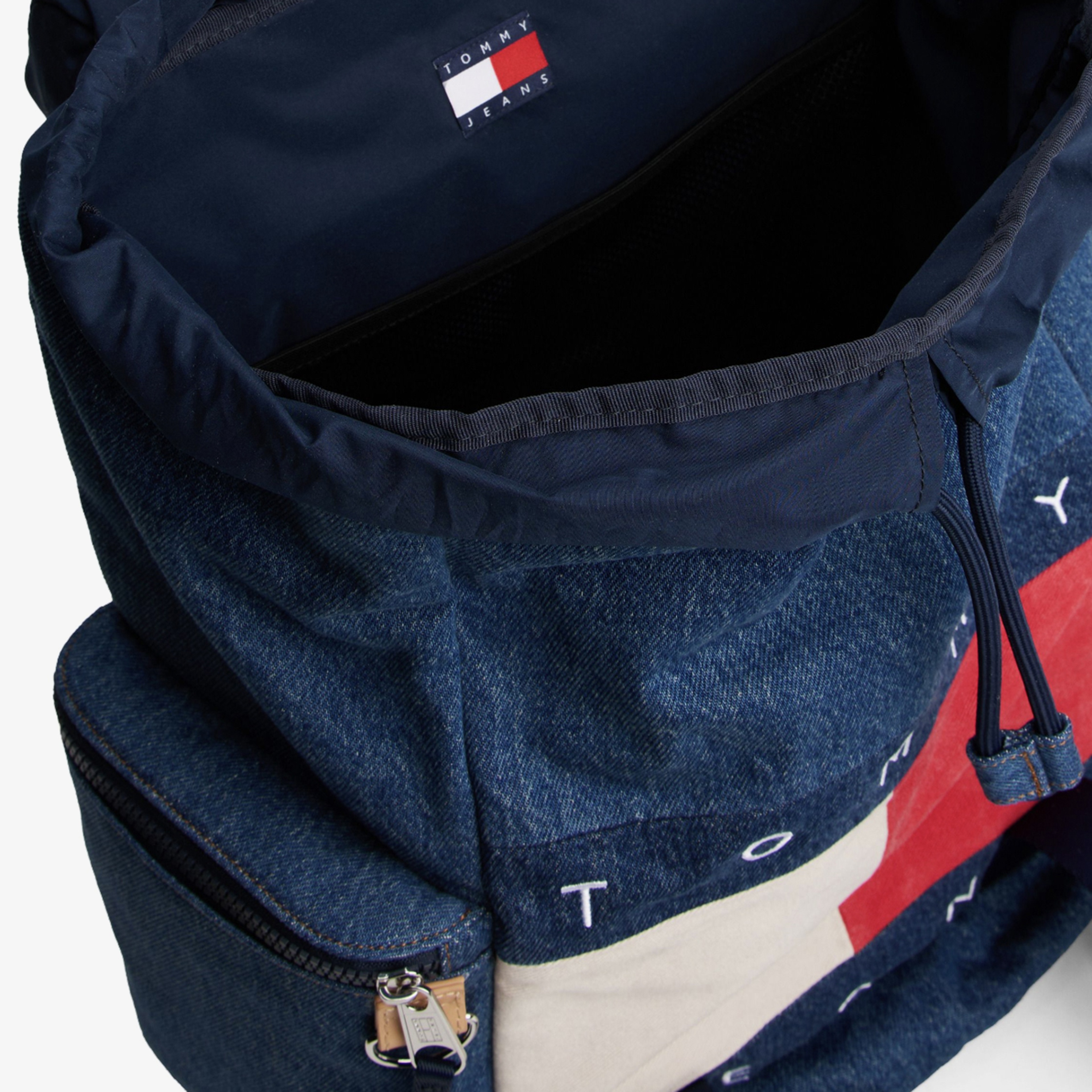 Tommy Jeans Archive Denim Erkek Mavi Sırt Çantası