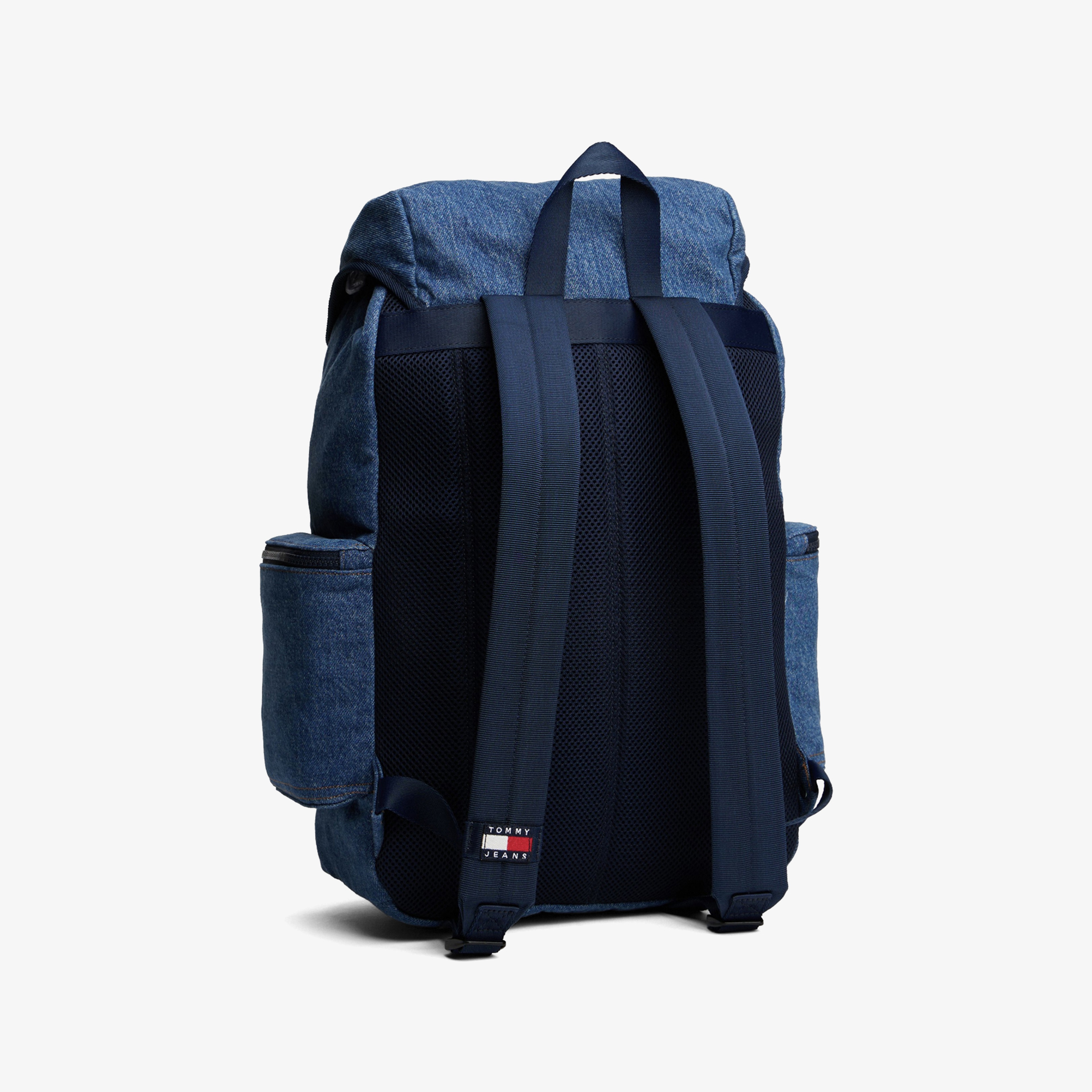 Tommy Jeans Archive Denim Erkek Mavi Sırt Çantası