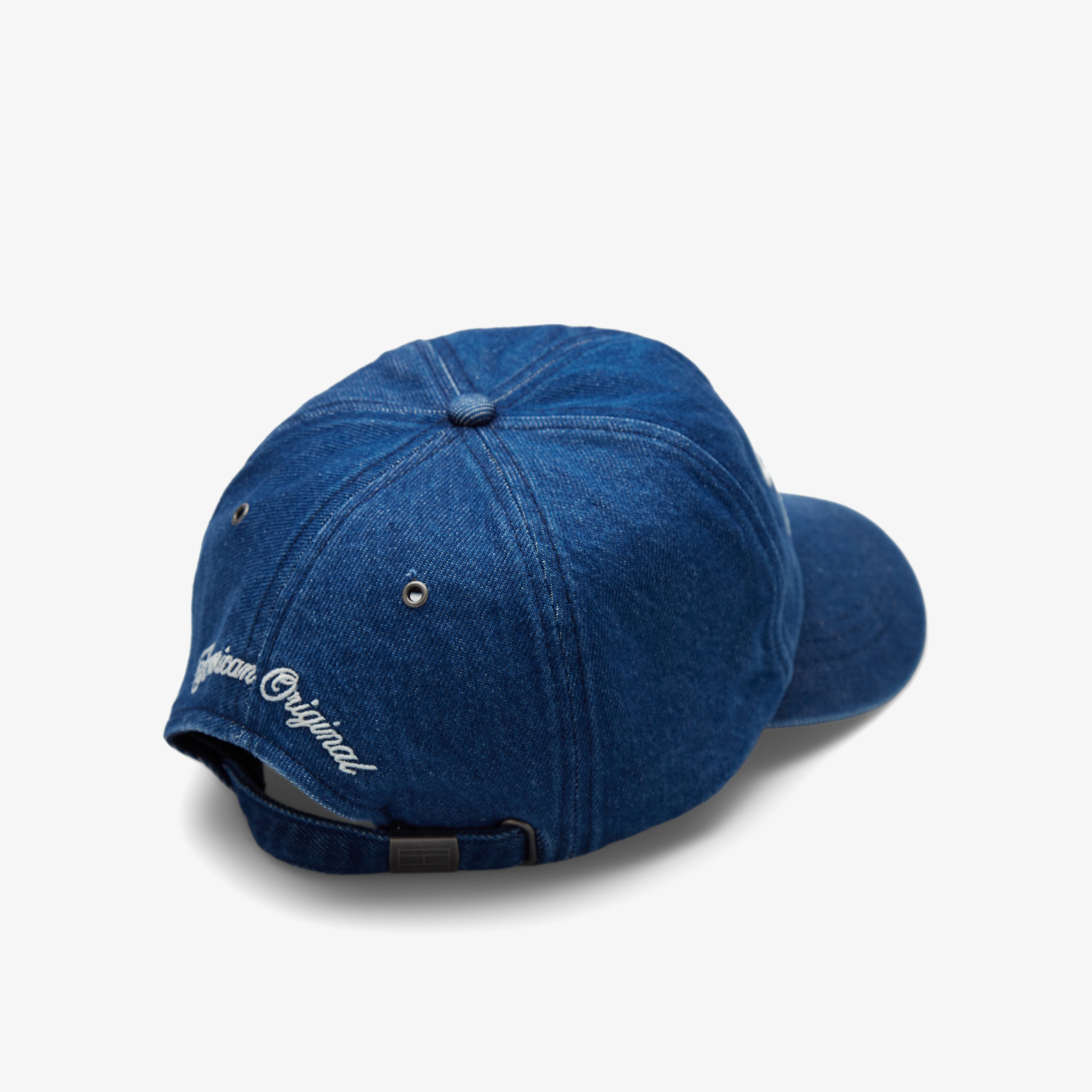 Tommy Jeans Archive Script Denim Erkek Mavi Şapka