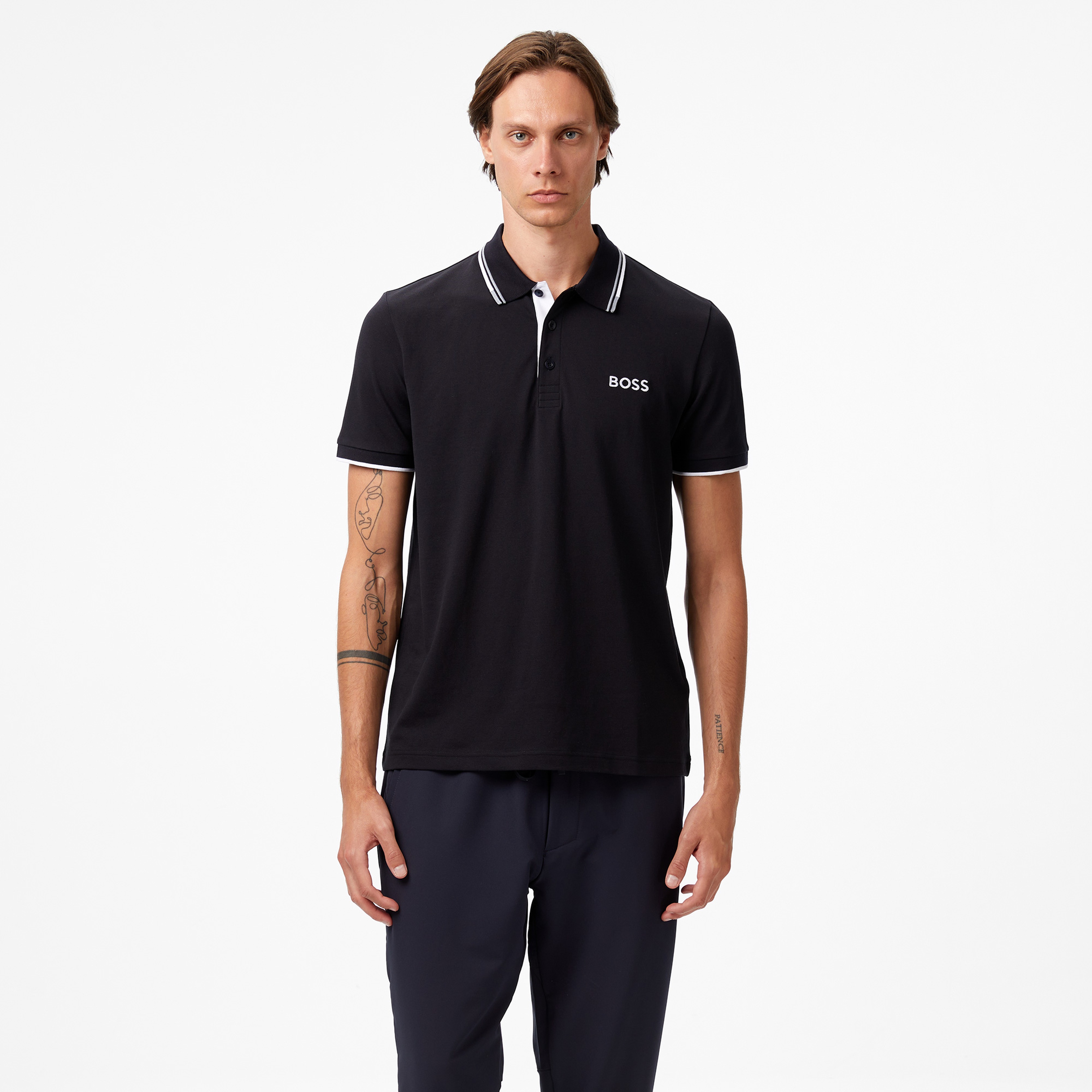 Boss Paddy Pro Erkek Koyu Mavi Polo