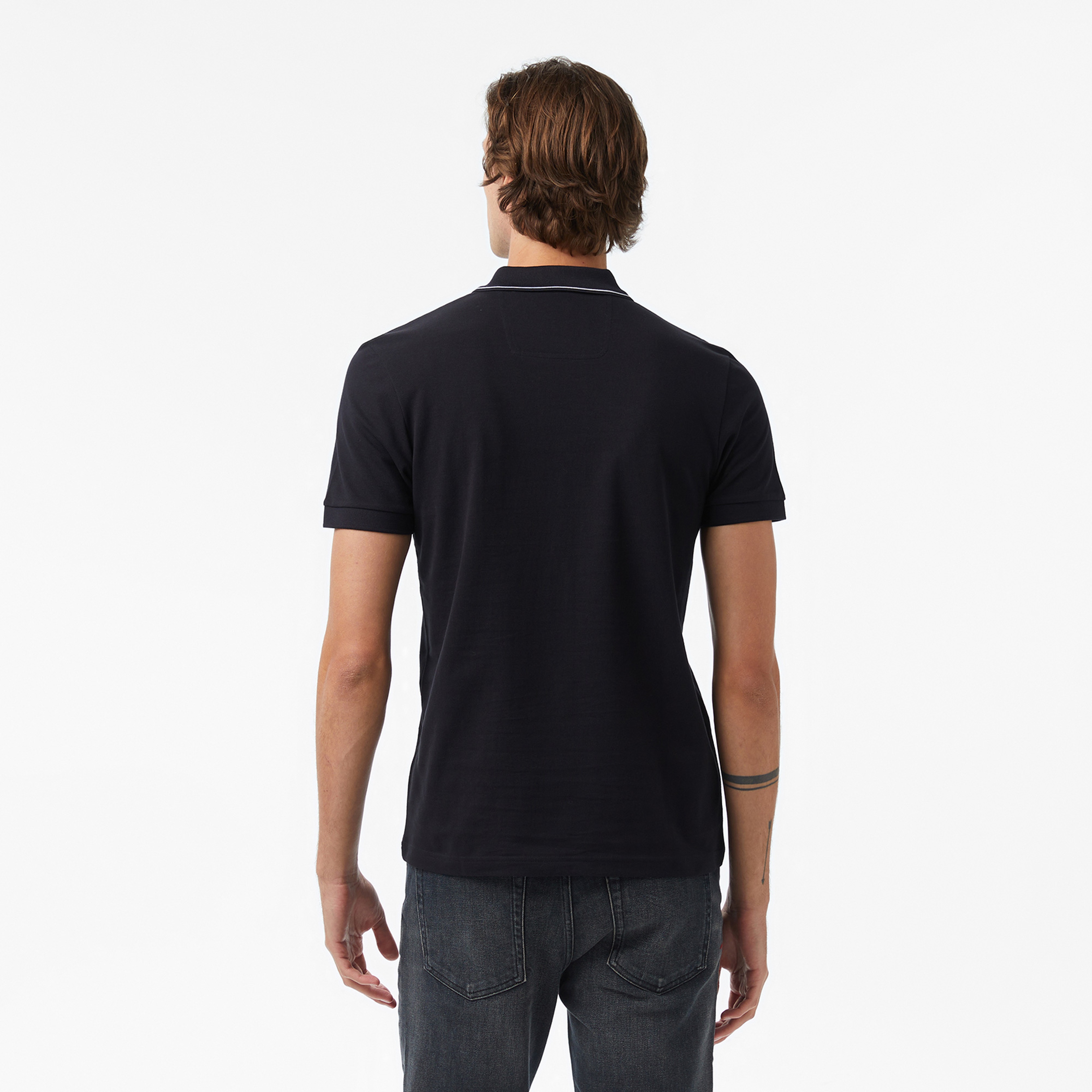 Boss Paule 4 Erkek Lacivert Polo