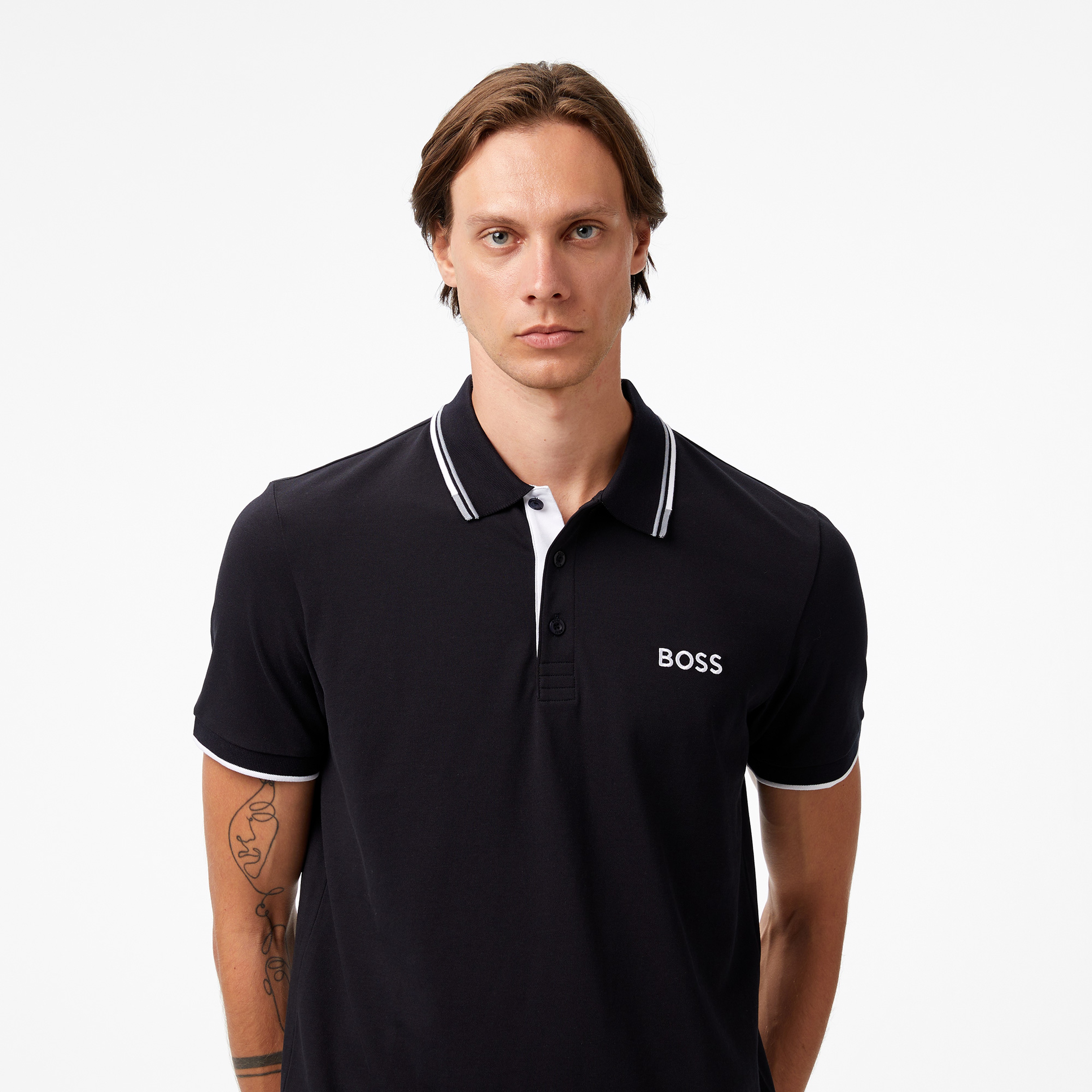 Boss Paddy Pro Erkek Koyu Mavi Polo