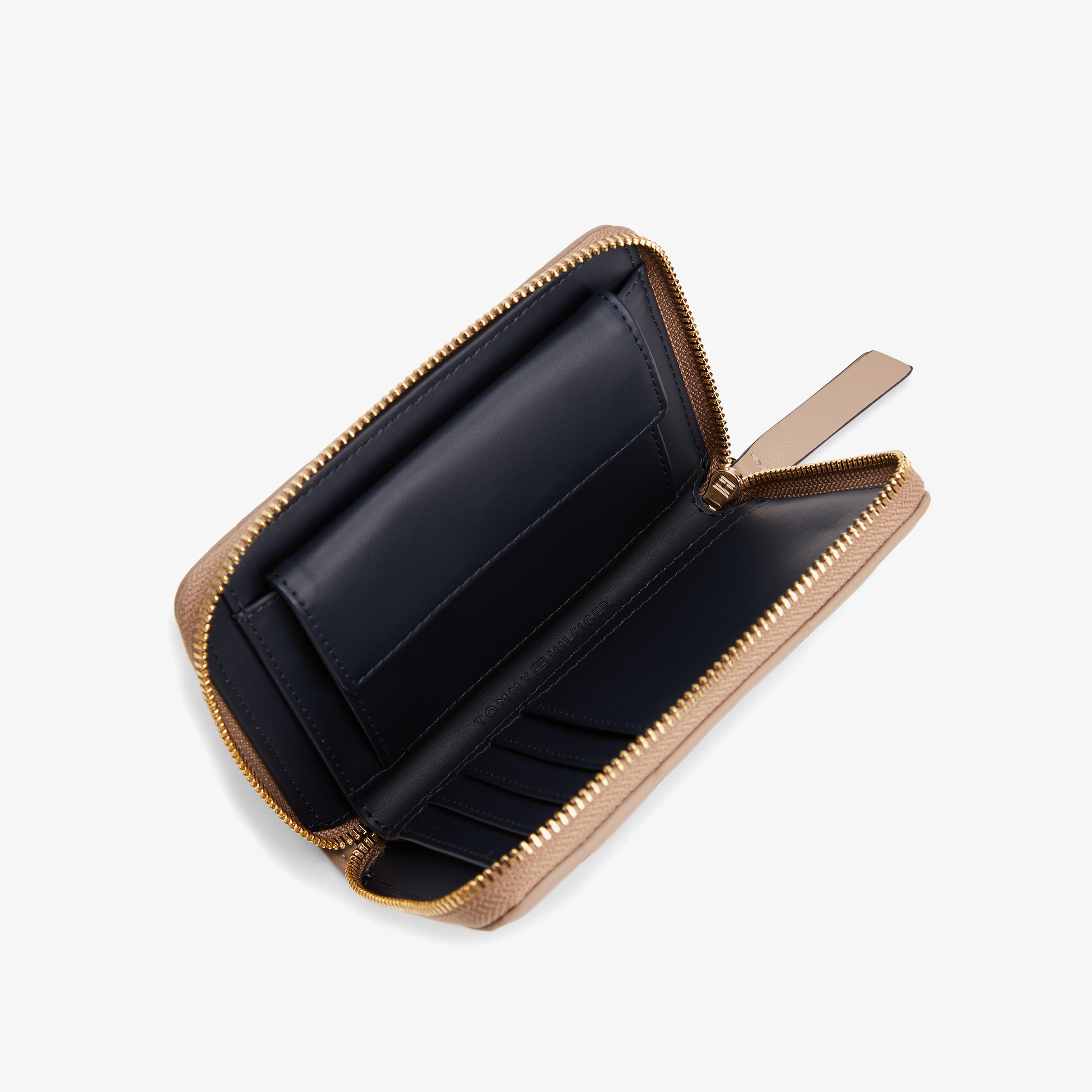 Tommy Hilfiger Feminine Med Kadın Bej Cüzdan