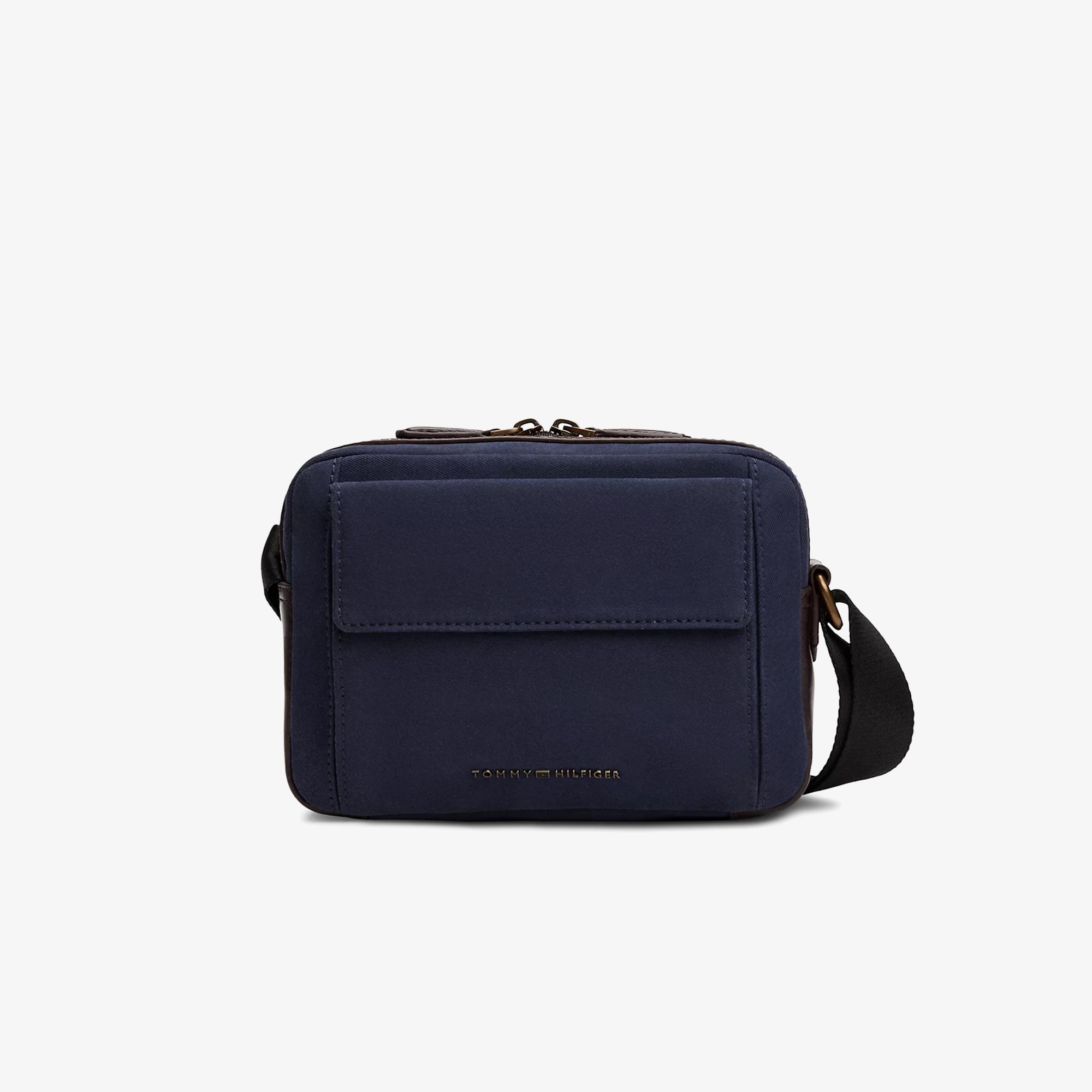Tommy Hilfiger Casual Prep Erkek Mavi Çapraz Çanta