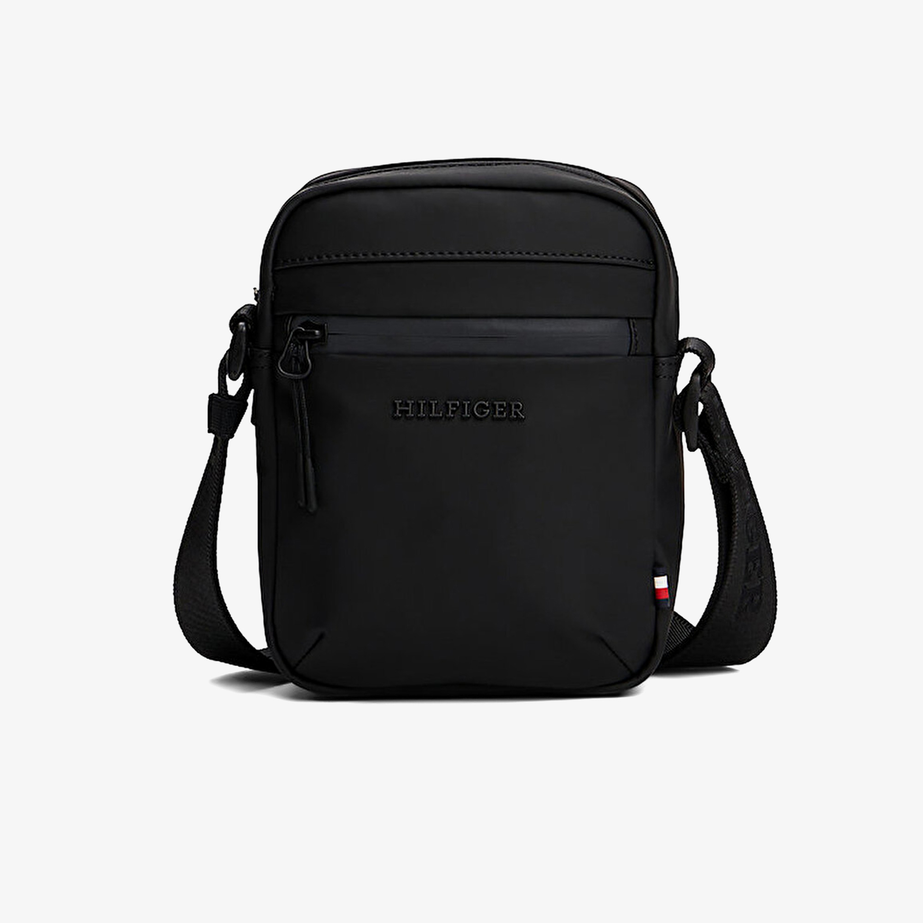 Tommy Hilfiger Tpu Mini Reporter Erkek Siyah Çapraz Çanta