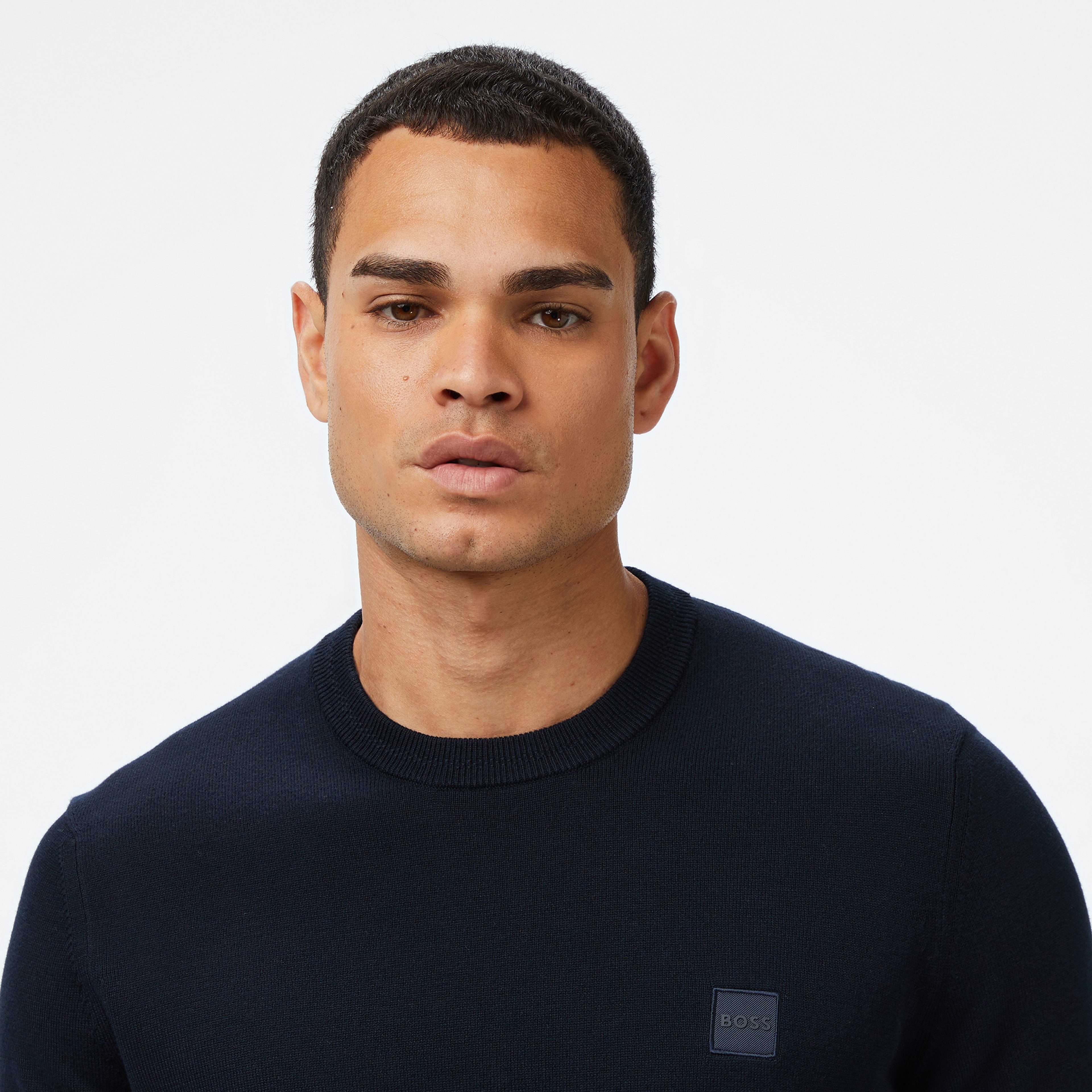 Boss Kanovano Erkek Koyu Mavi Triko