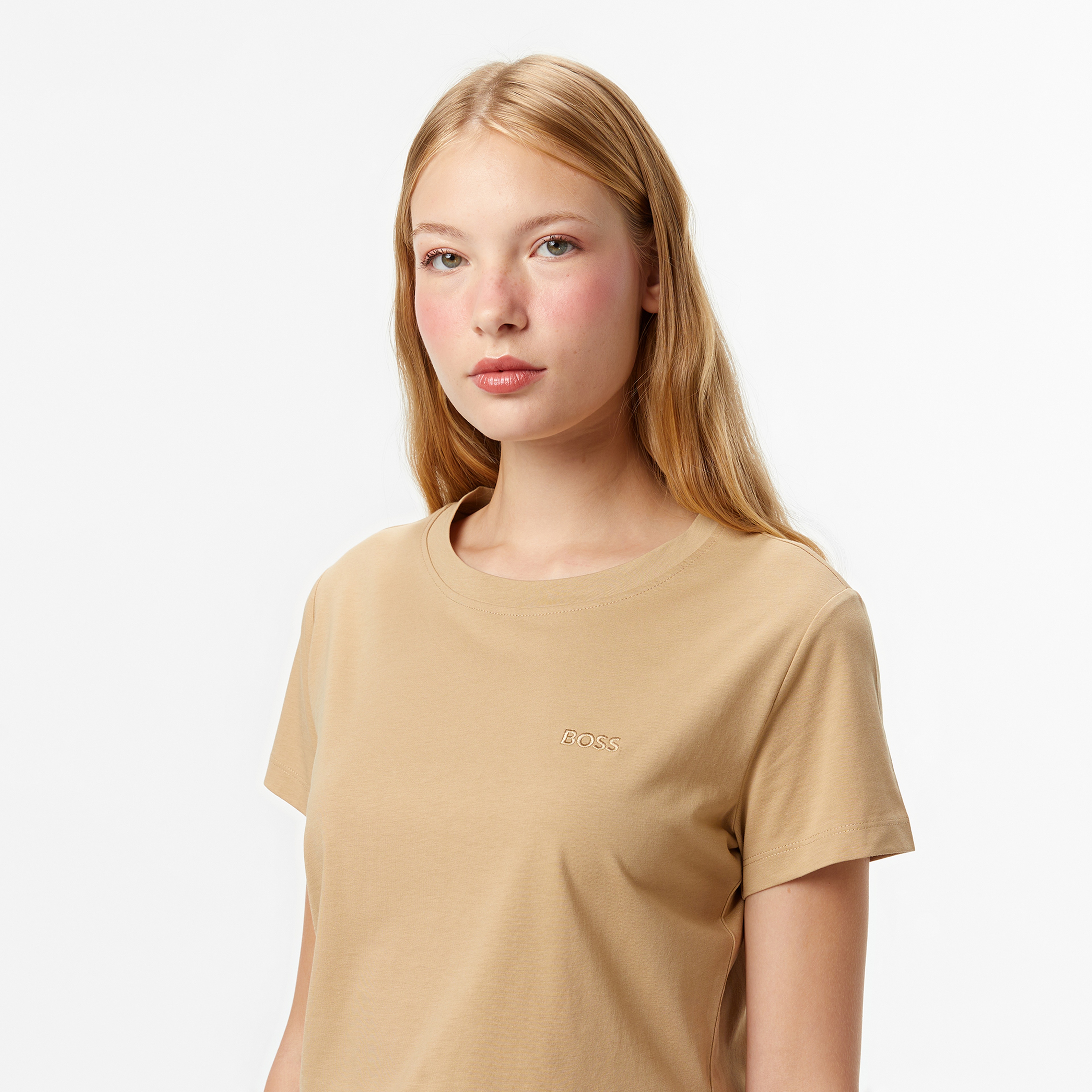 Boss Kadın Bakır T-Shirt