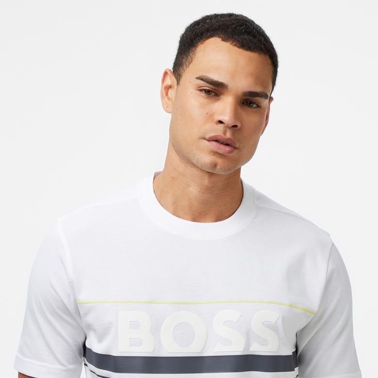 Boss Iconic Erkek Beyaz T-Shirt