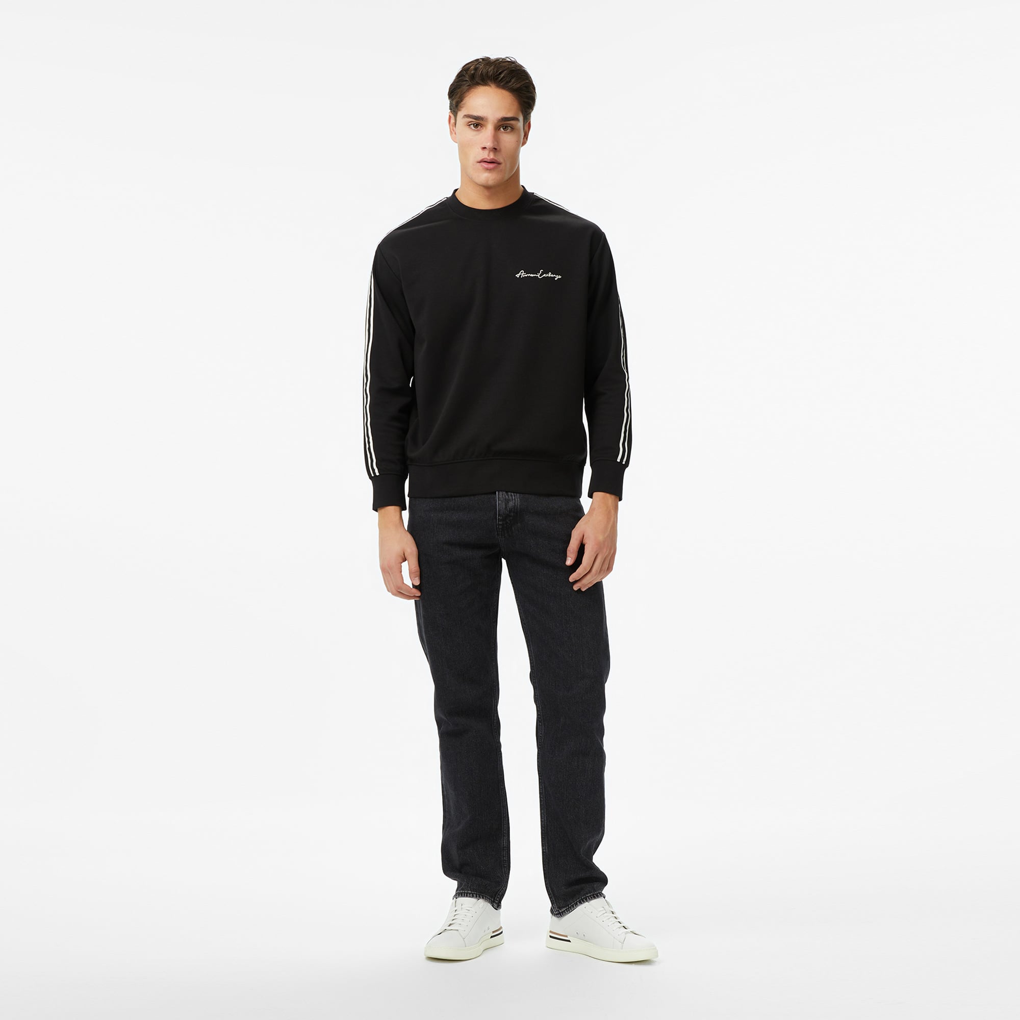 Armani Exchange Erkek Siyah Sweatshirt