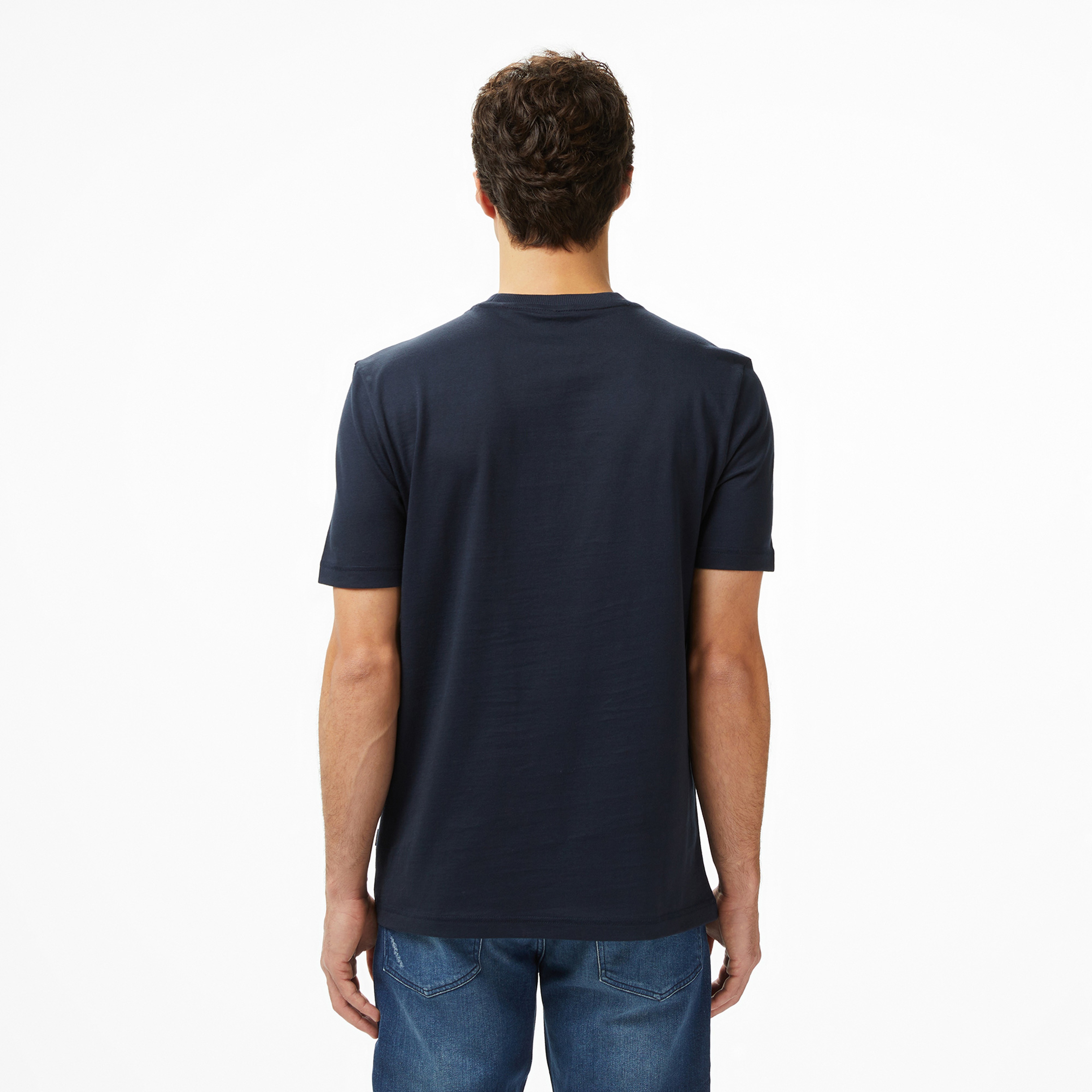 Boss Brokenice Erkek Lacivert T-Shirt