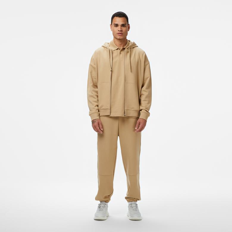 Hugo Dapozip Erkek Bej Sweatshirt