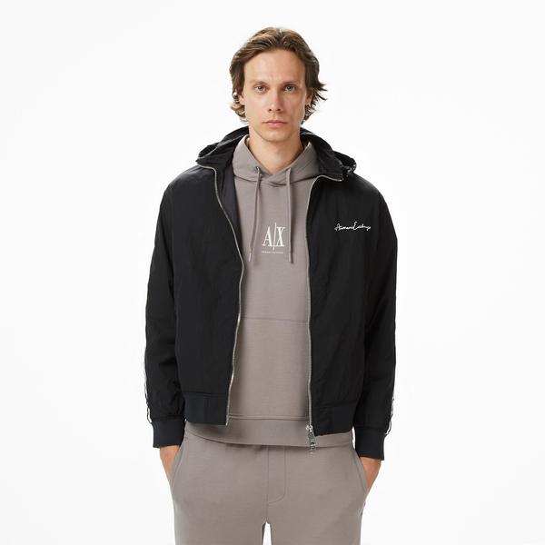 Armani Exchange Erkek Siyah Ceket