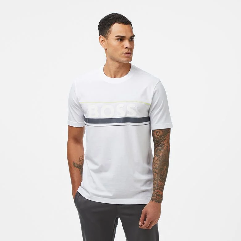 Boss Iconic Erkek Beyaz T-Shirt