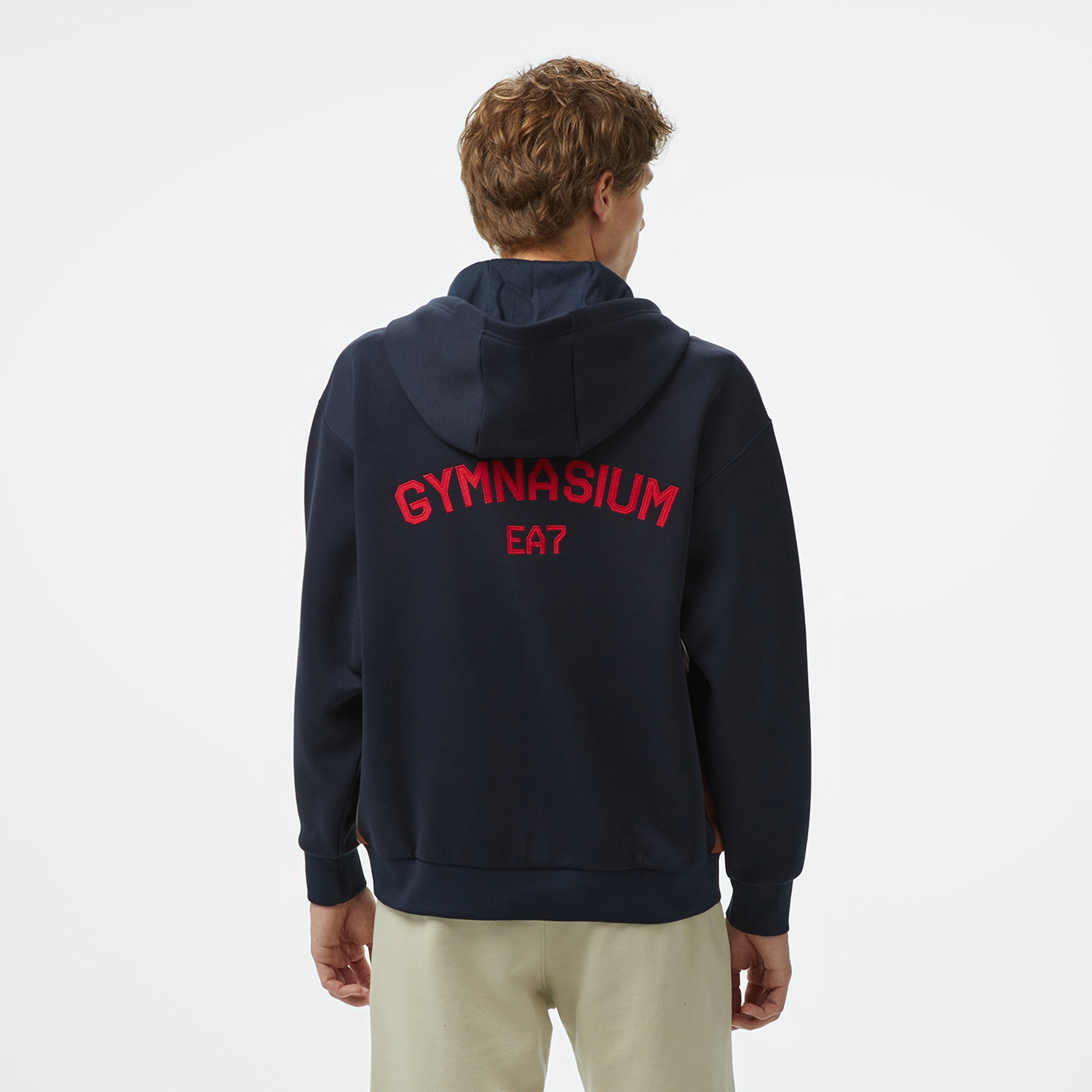 Ea7 Erkek Mavi Sweatshirt