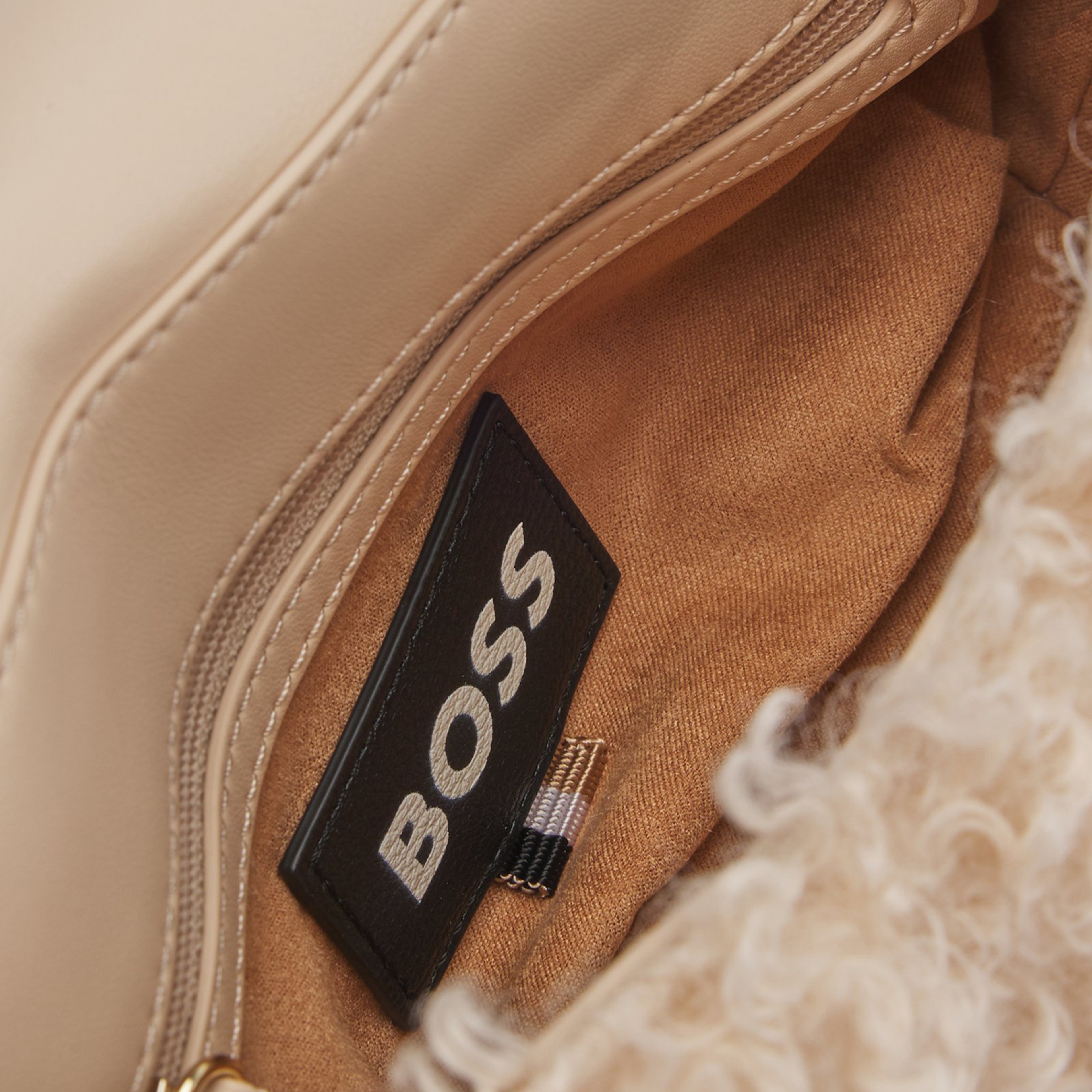 Boss Kadın Bej Çanta