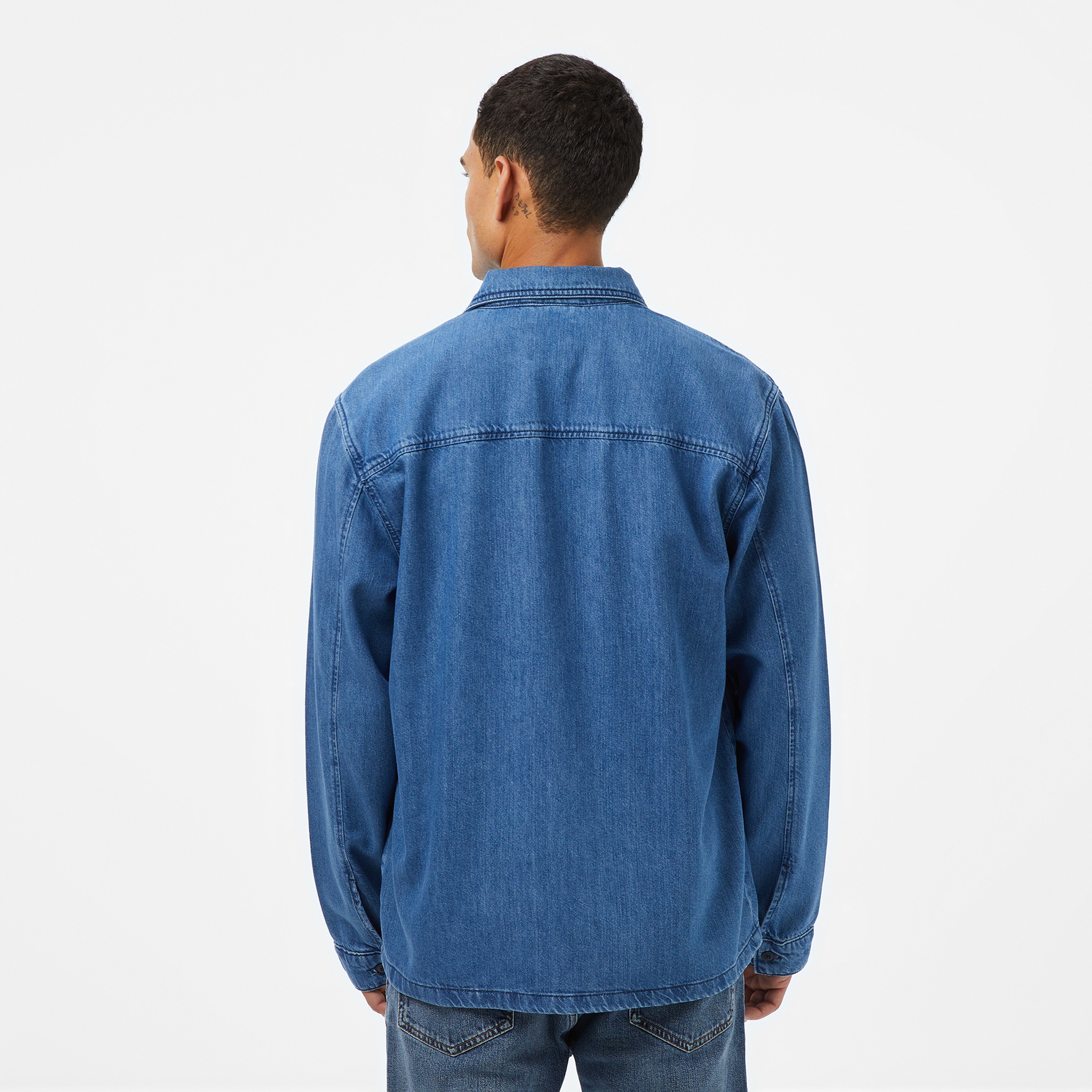 Boss Laredo Erkek Koyu Mavi Gömlek