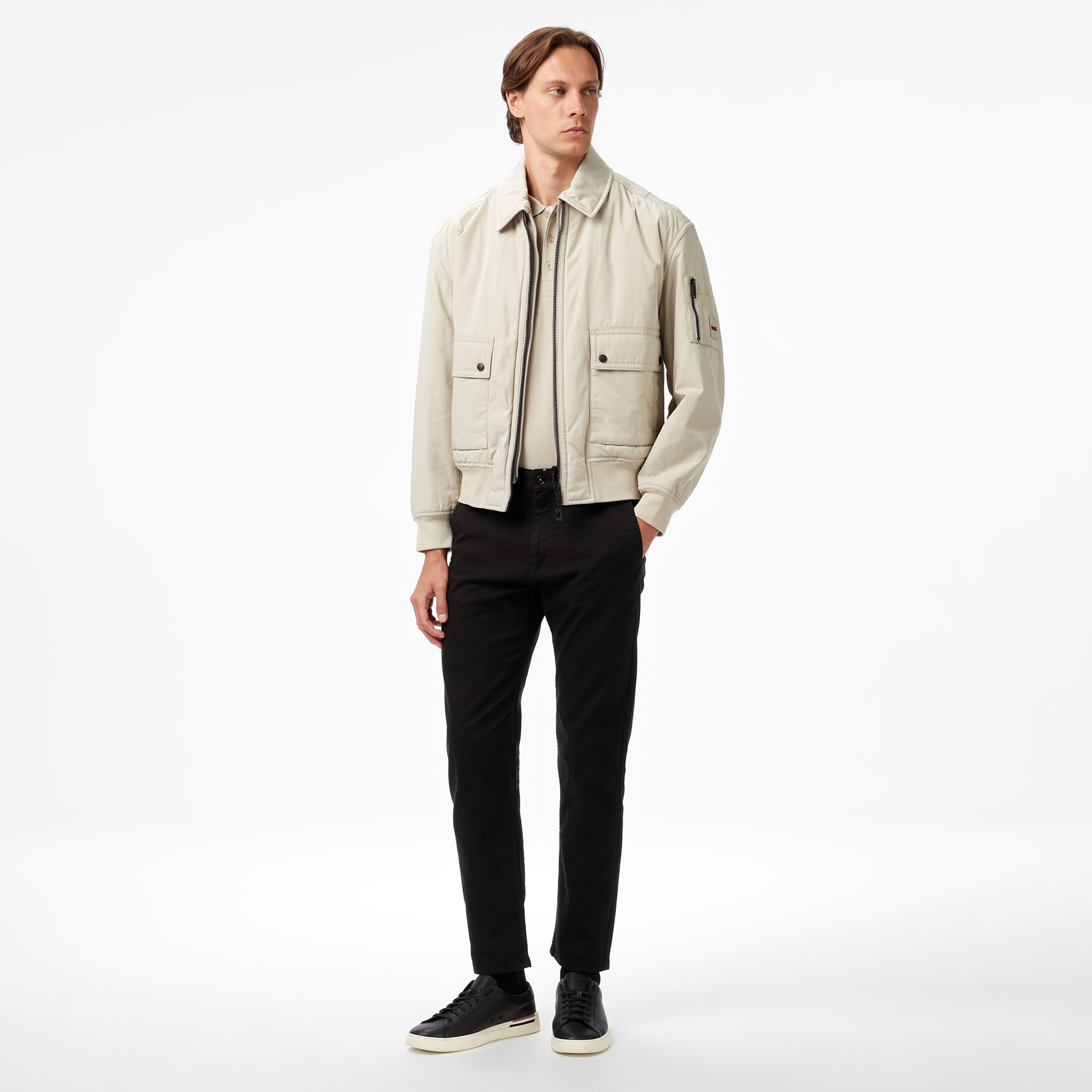 Boss Oking Erkek Açık Bej Ceket