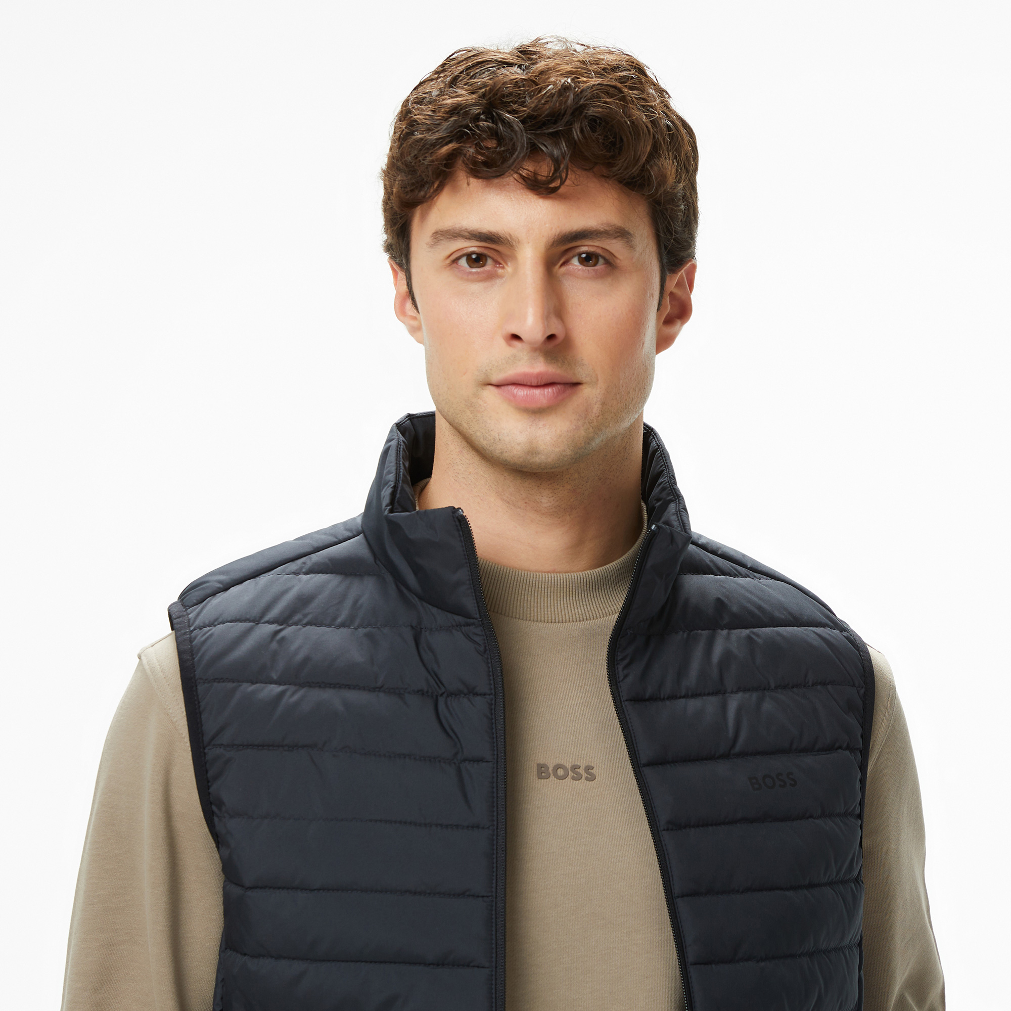 Boss Urbanex Erkek Lacivert Yelek