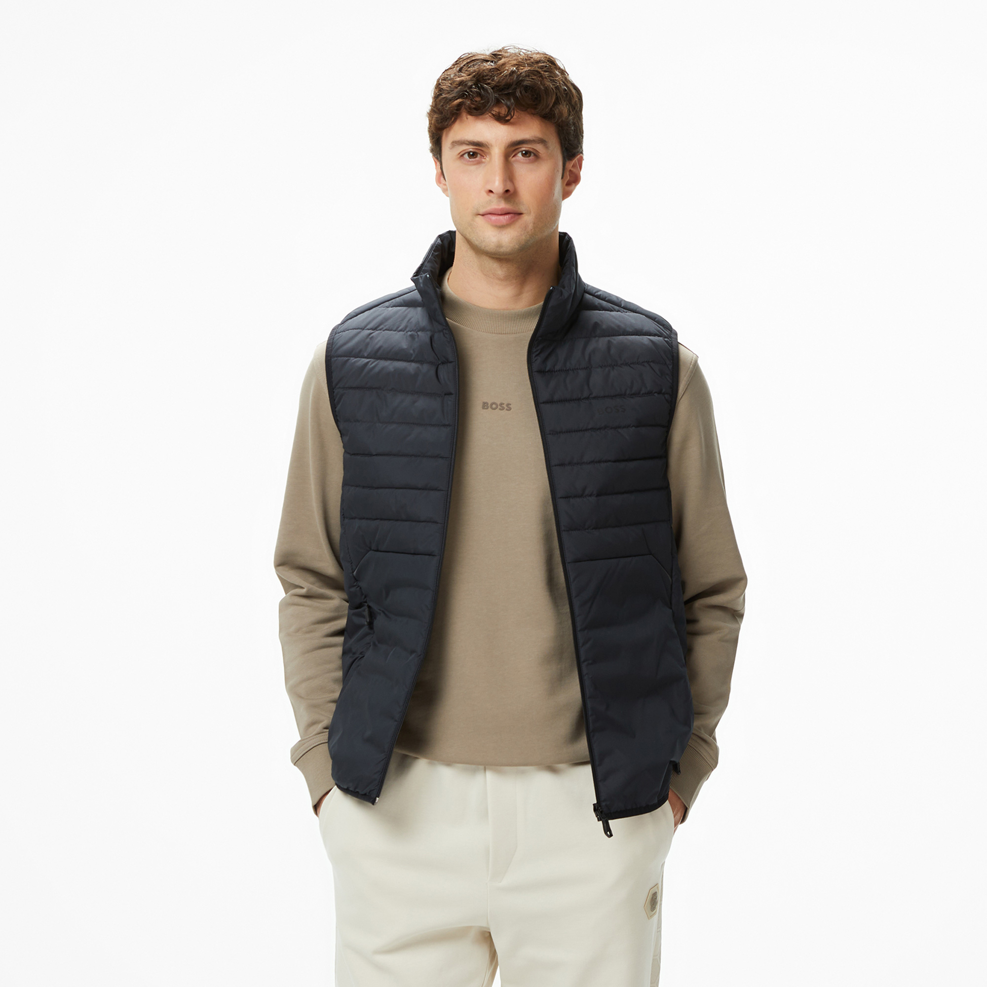 Boss Urbanex Erkek Lacivert Yelek