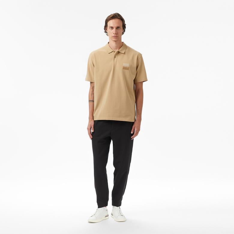 Hugo Duspility Erkek Bej Polo