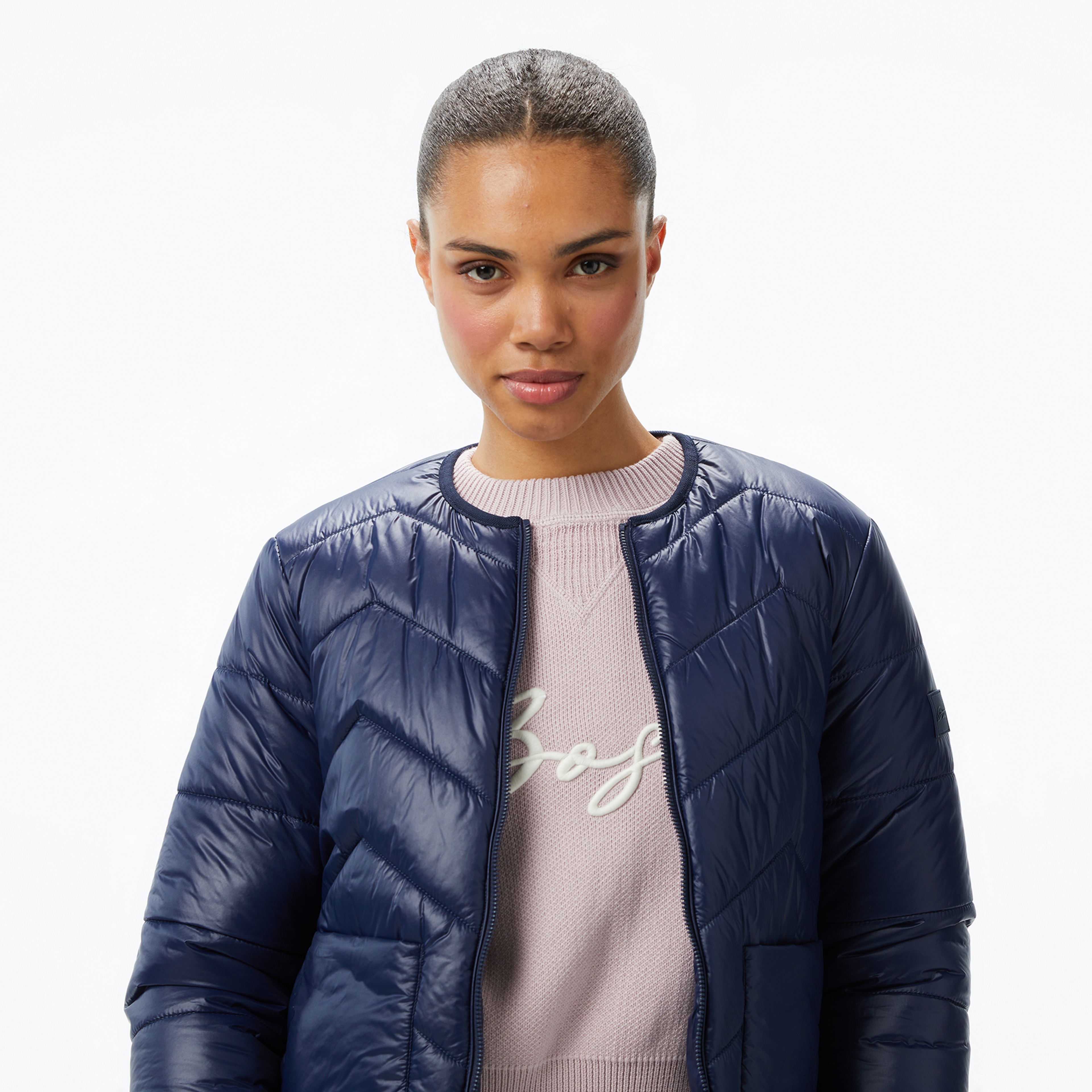 Boss Palatti Kadın Lacivert Mont