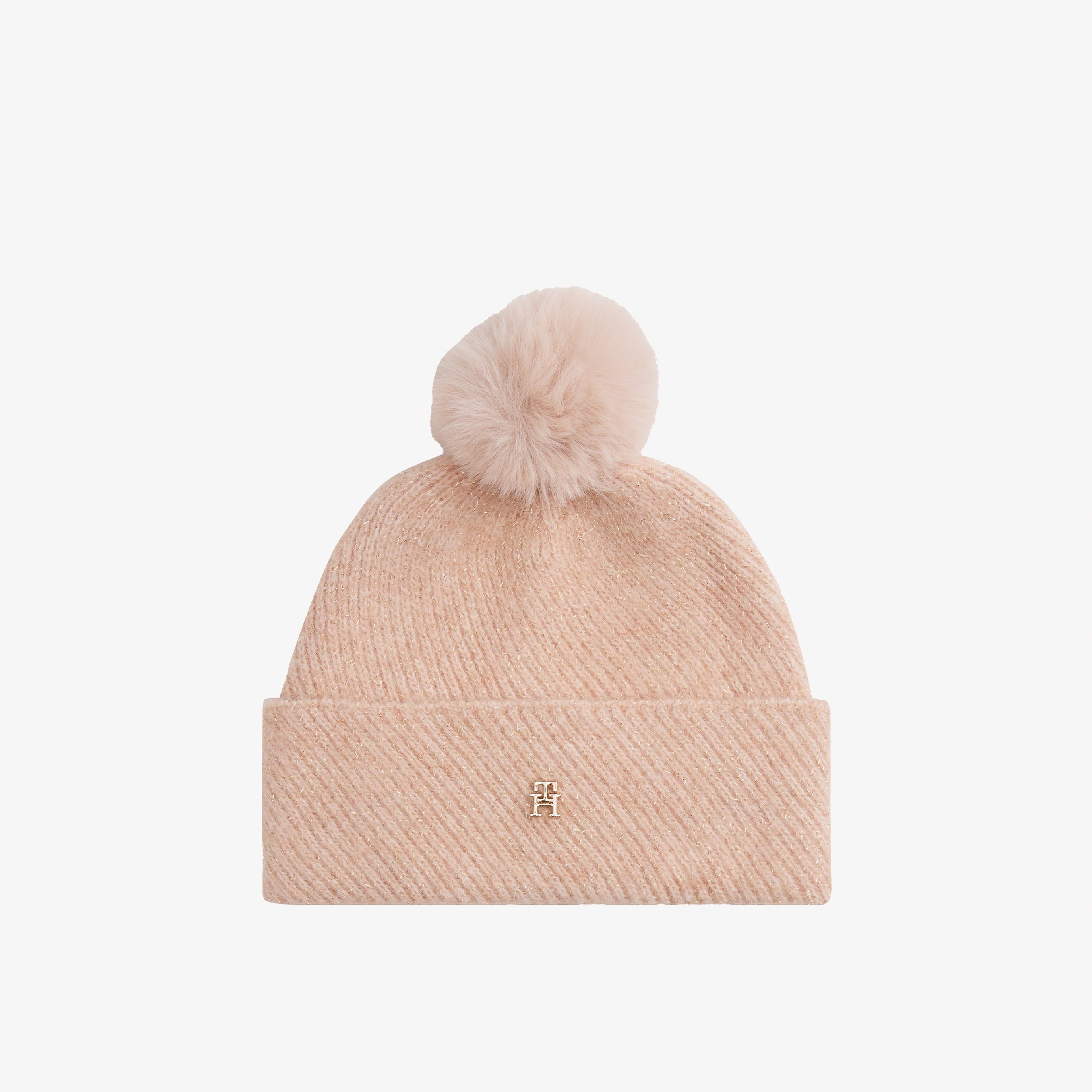 Tommy Hilfiger Pom Lurex Kadın Pembe Bere