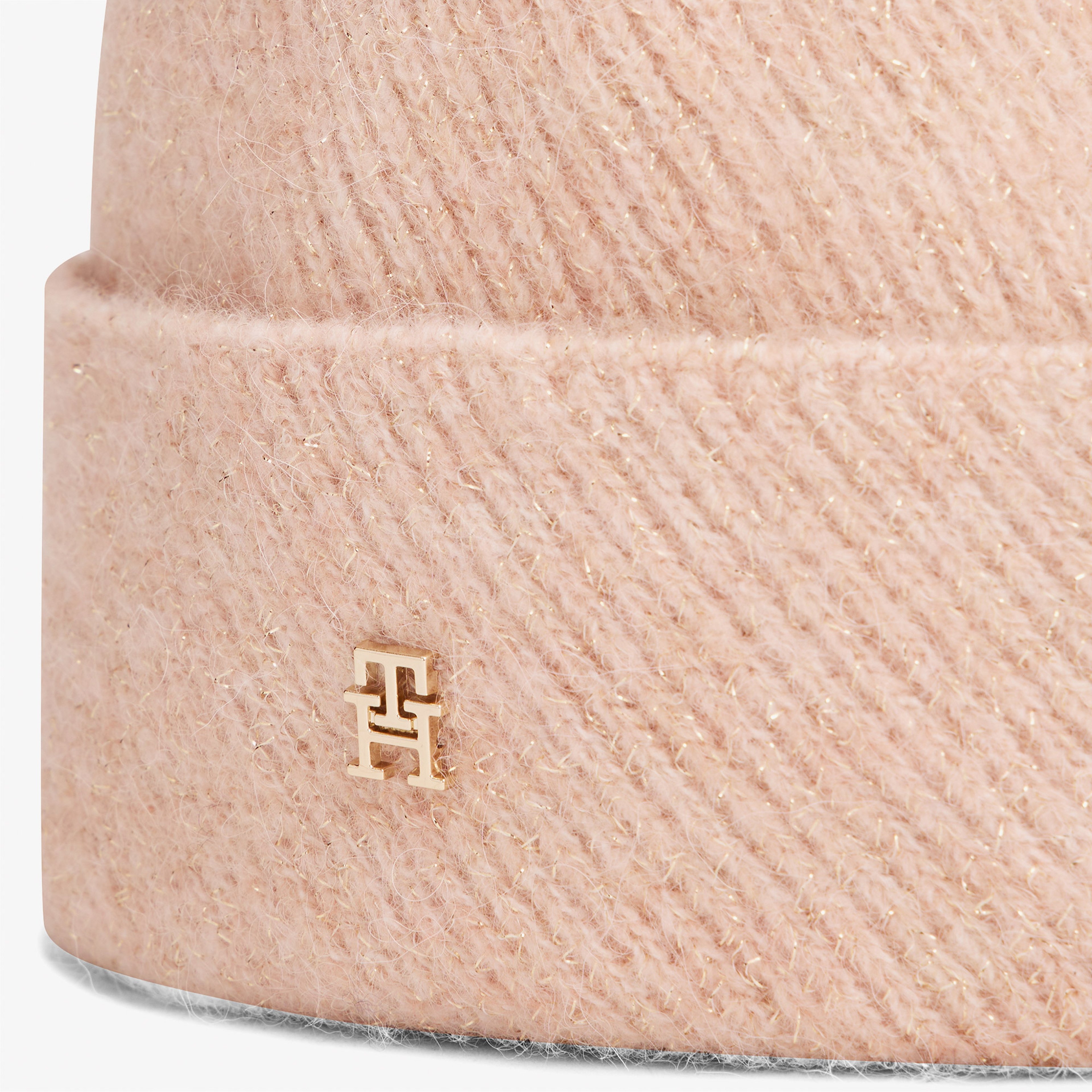 Tommy Hilfiger Pom Lurex Kadın Pembe Bere