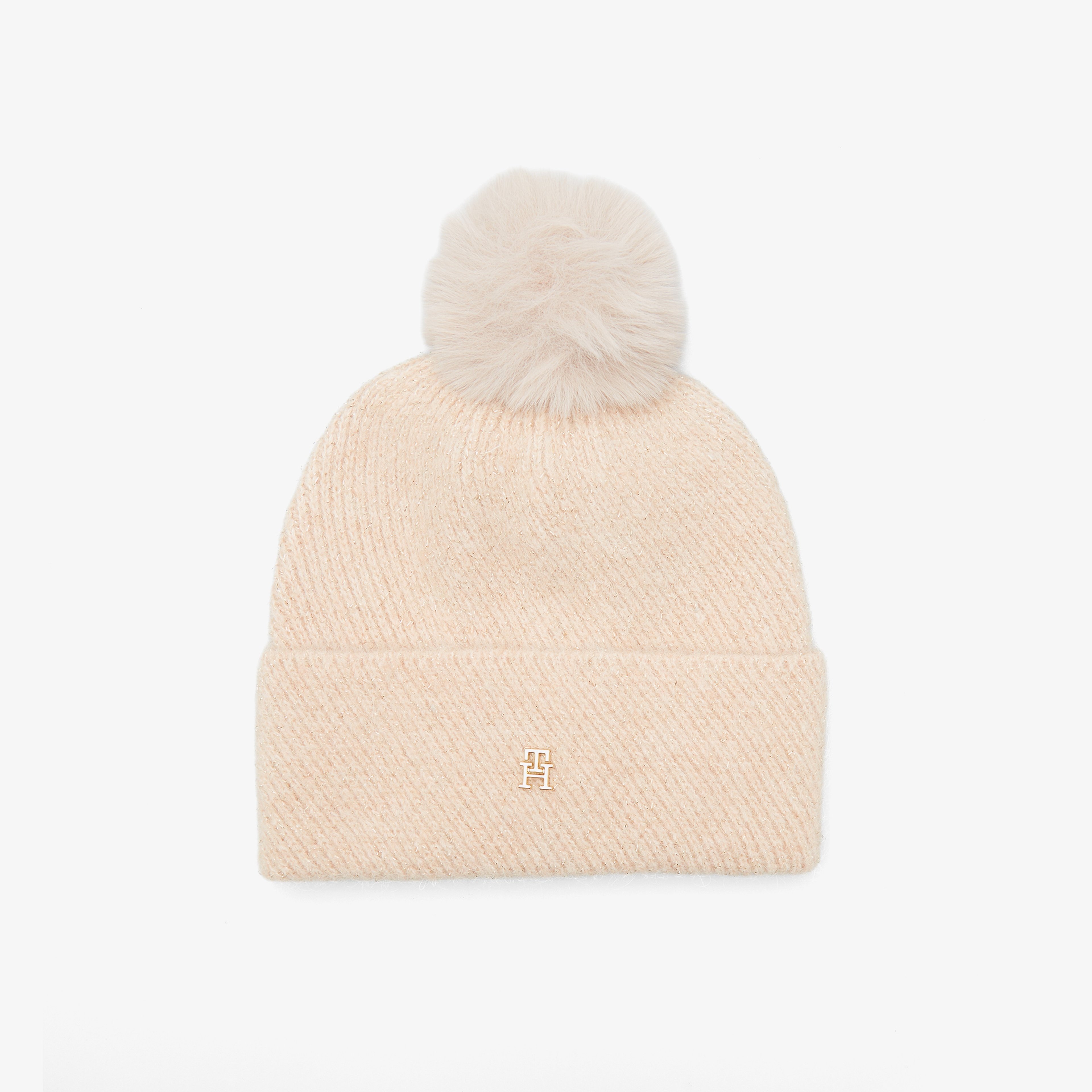 Tommy Hilfiger Pom Lurex Kadın Pembe Bere