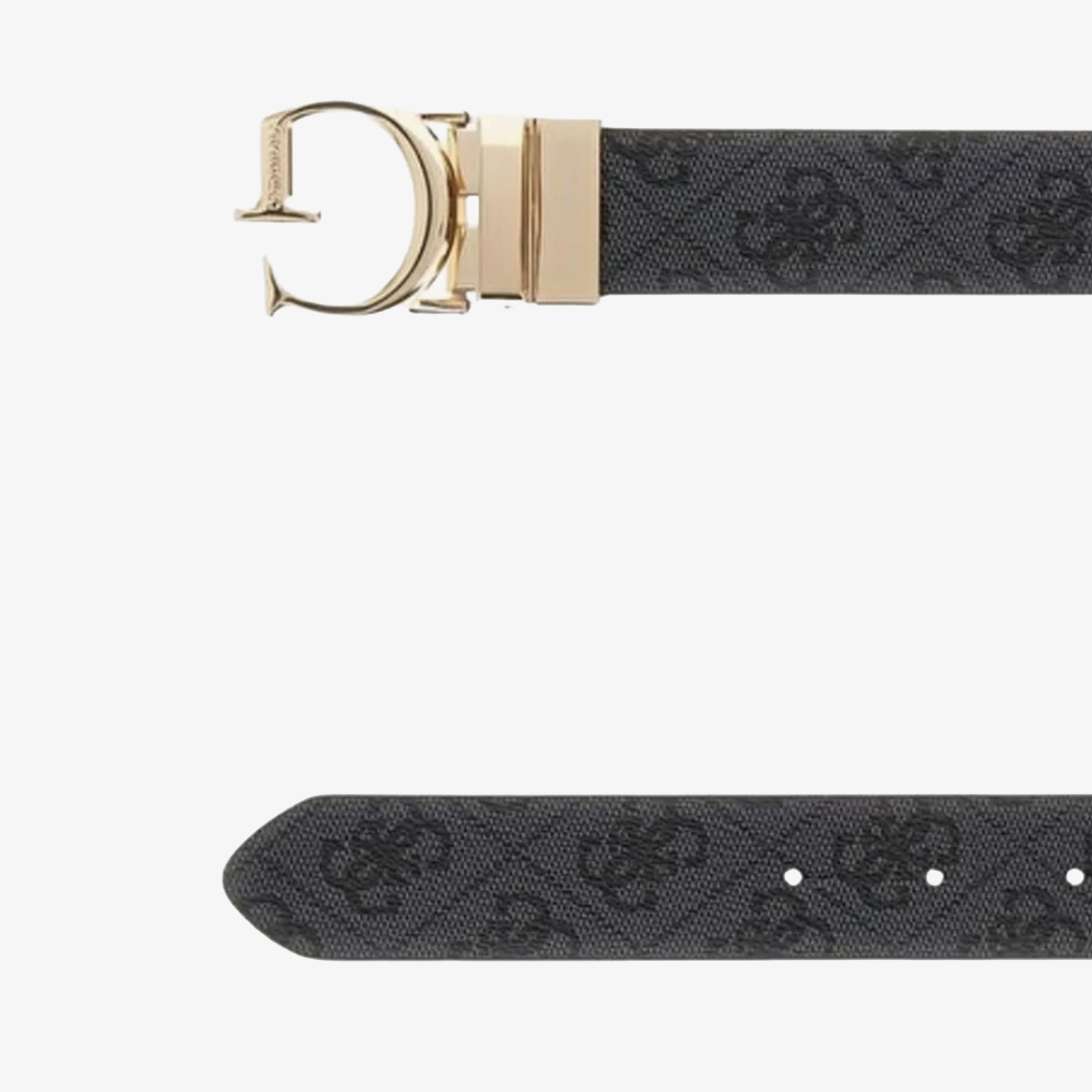 Guess Access Çift Taraflı Kadın Antrasit Kemer