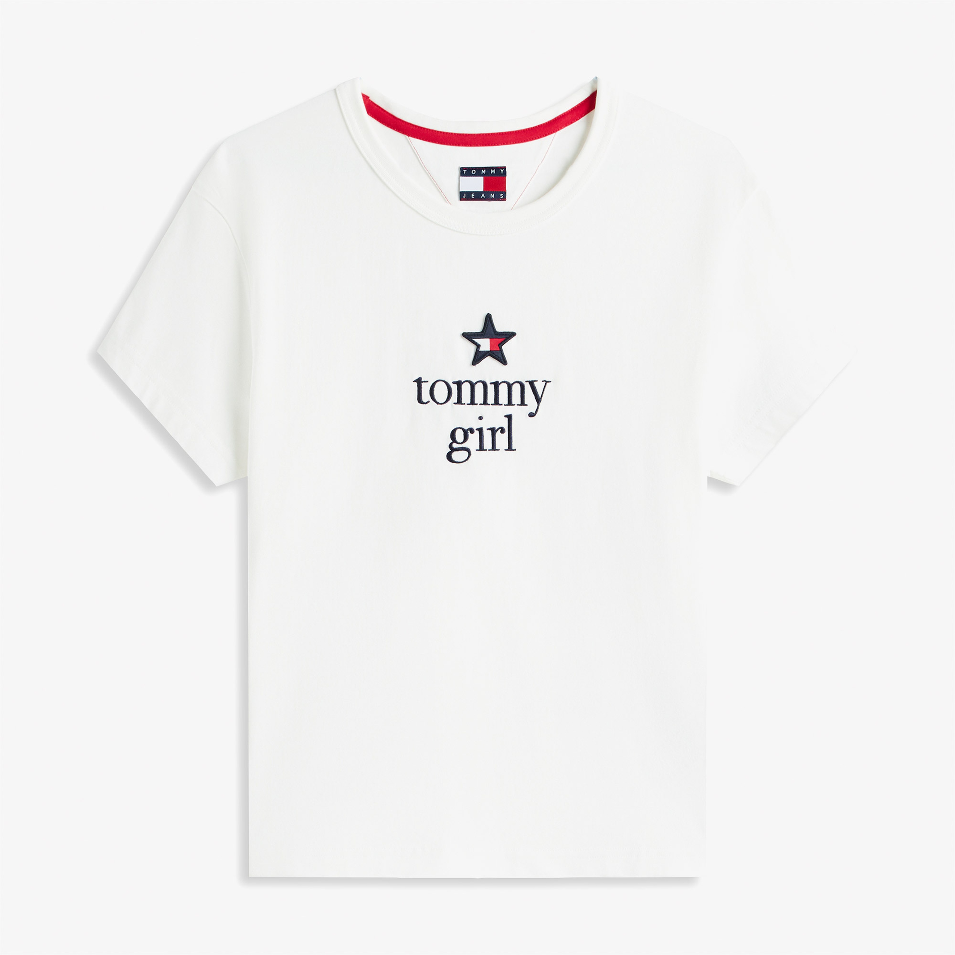 Tommy Hilfiger Graphic Çocuk Beyaz T-Shirt