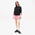 Tommy Jeans Regular Essentials Logo 1 Kadın Siyah Sweatshirt