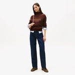 Tommy Jeans Kadın Kahverengi Kazak