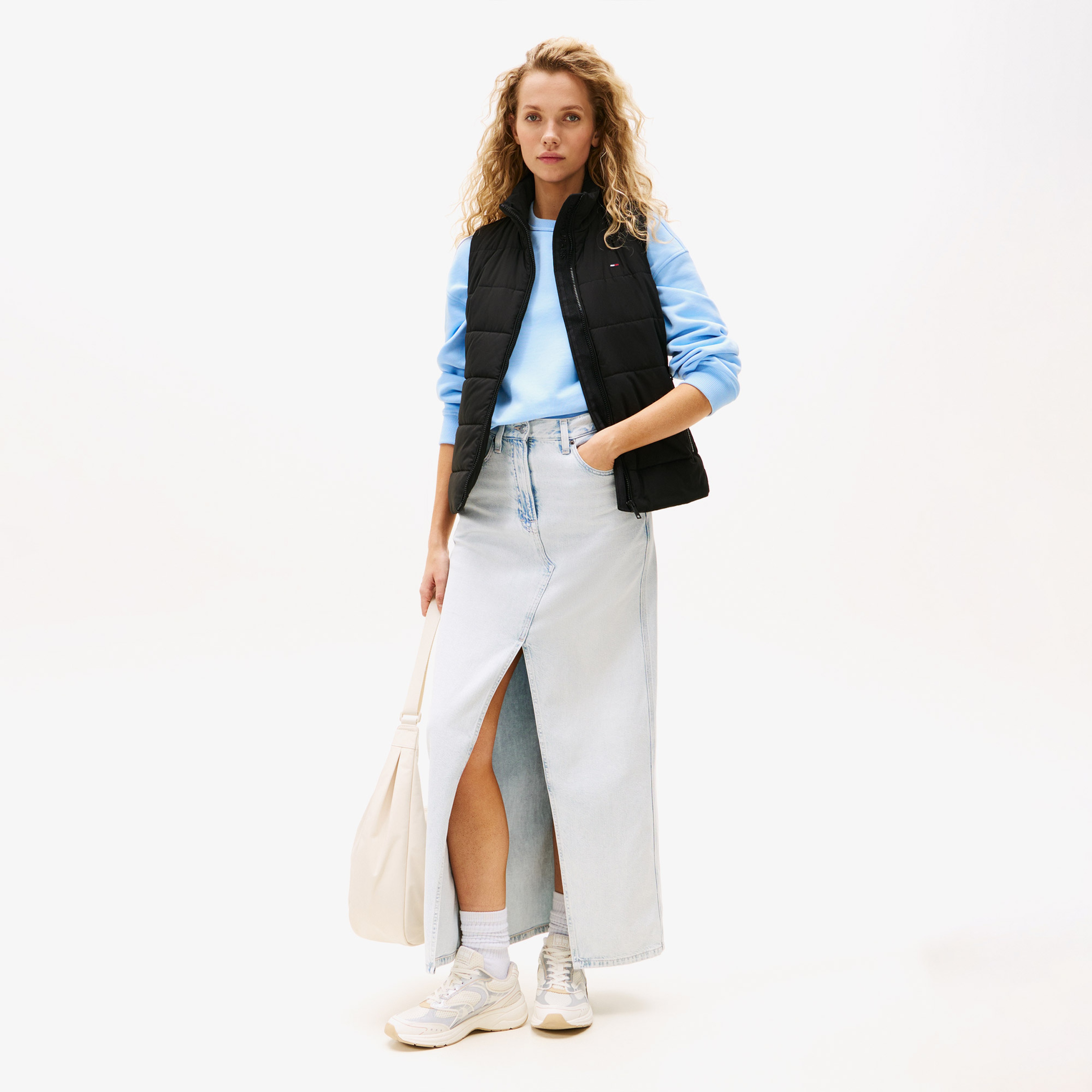 Tommy Jeans Padded Kadın Siyah Yelek