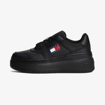 Tommy Jeans New Retro Basket Kadın Siyah Sneaker